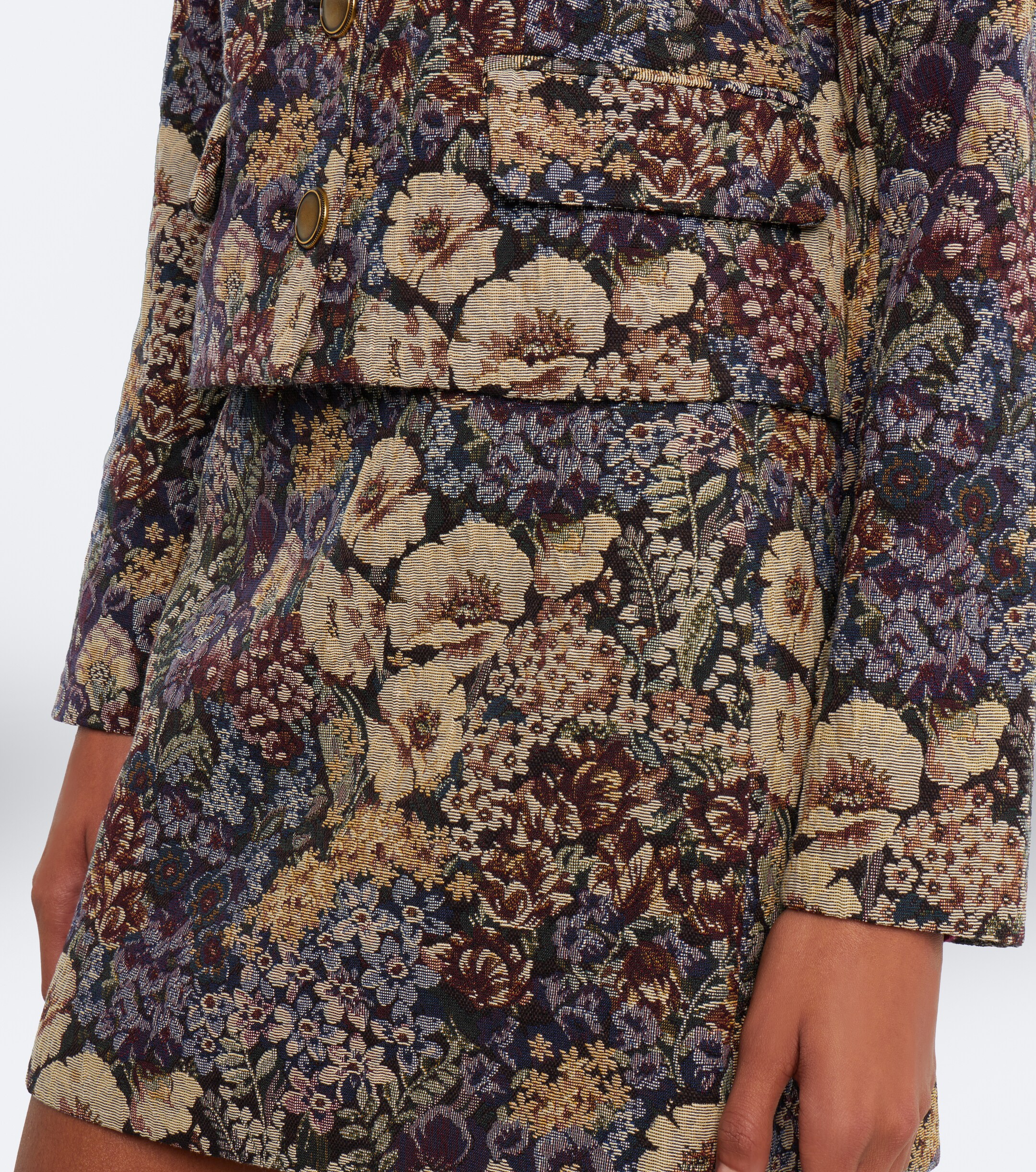 Veronica Beard Veronica Beard Wilde floral jacquard jacket