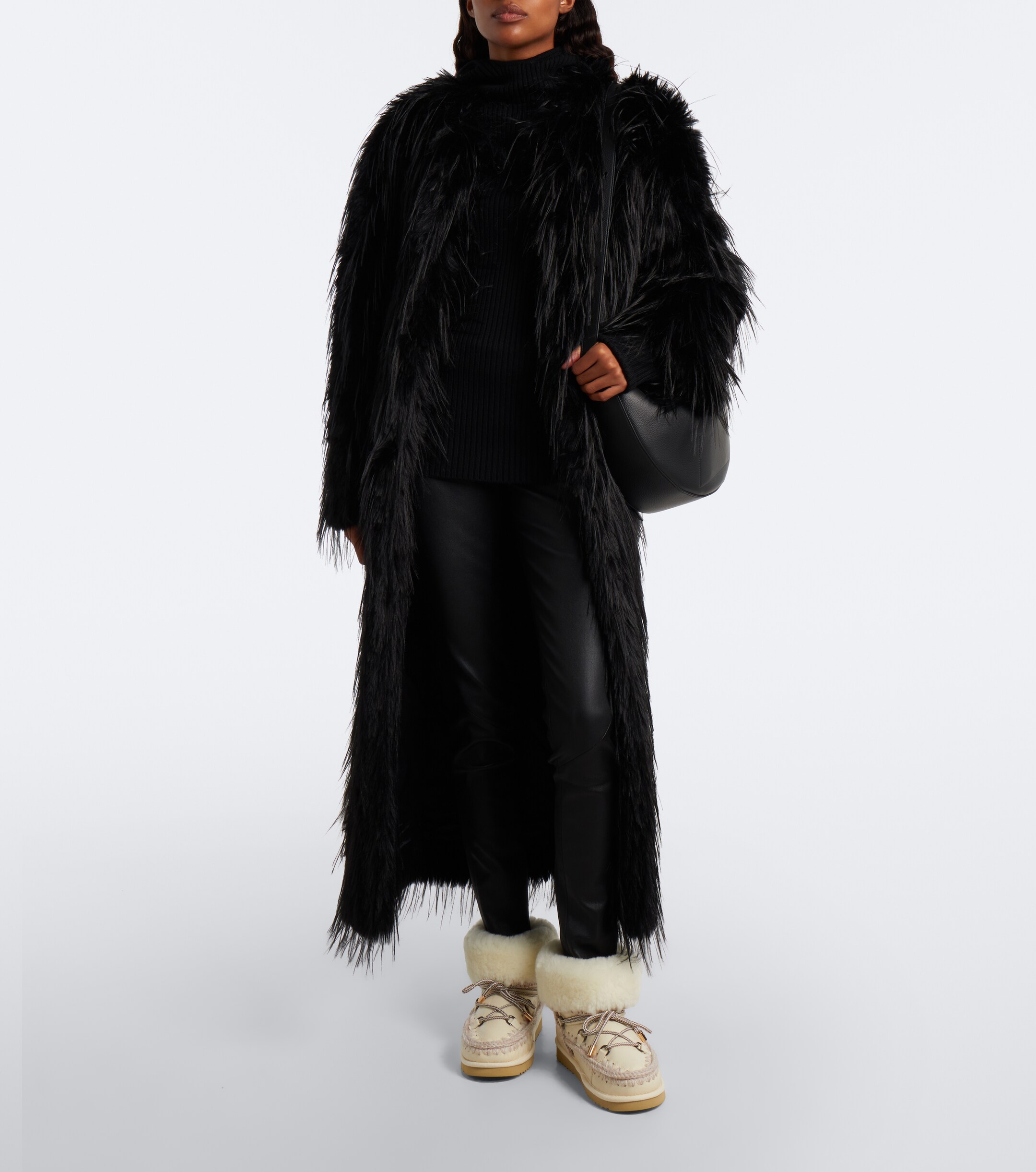 MOU Mou 24 shearling-lined leather ankle boots