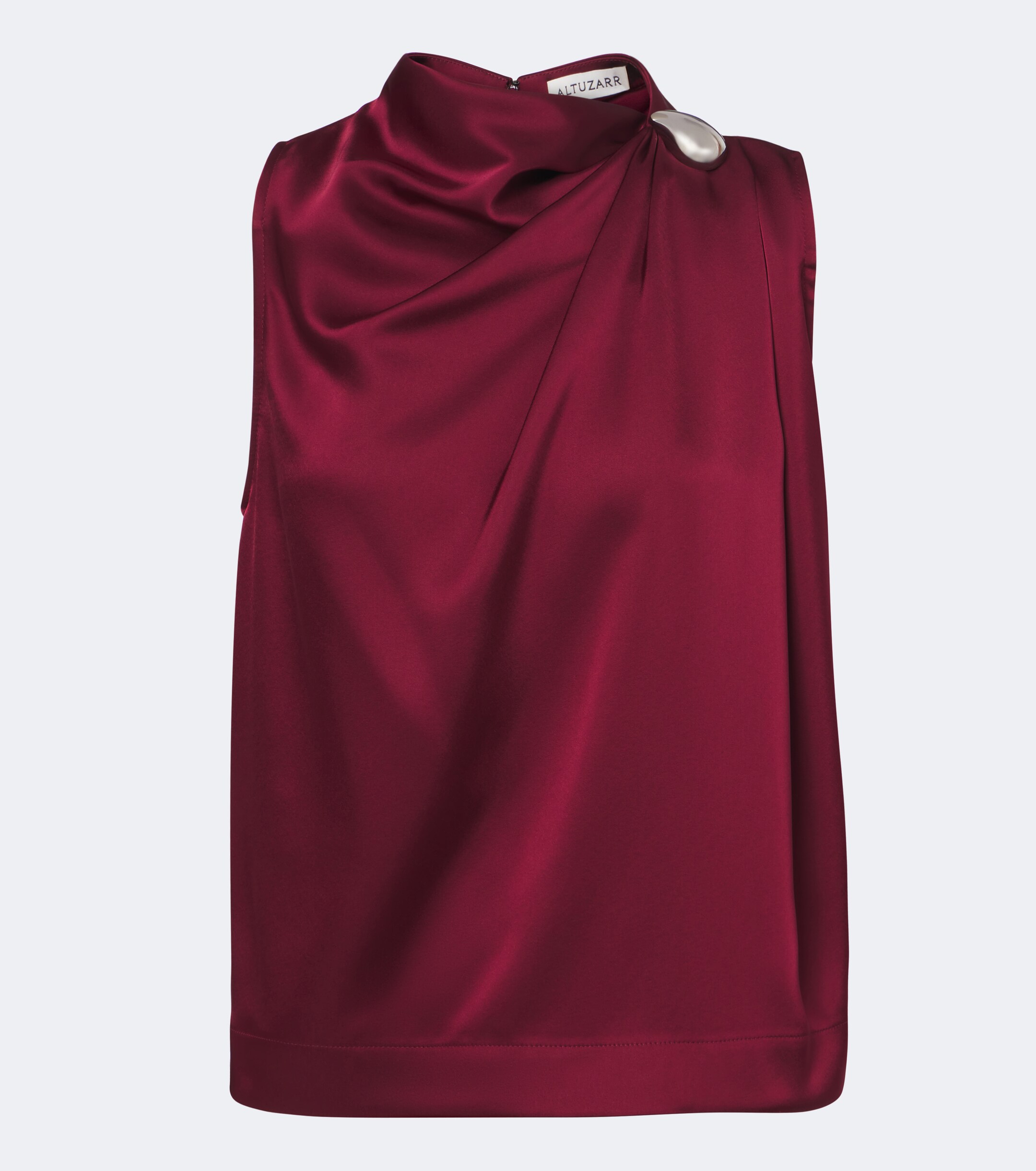 Altuzarra Altuzarra Alden draped satin top