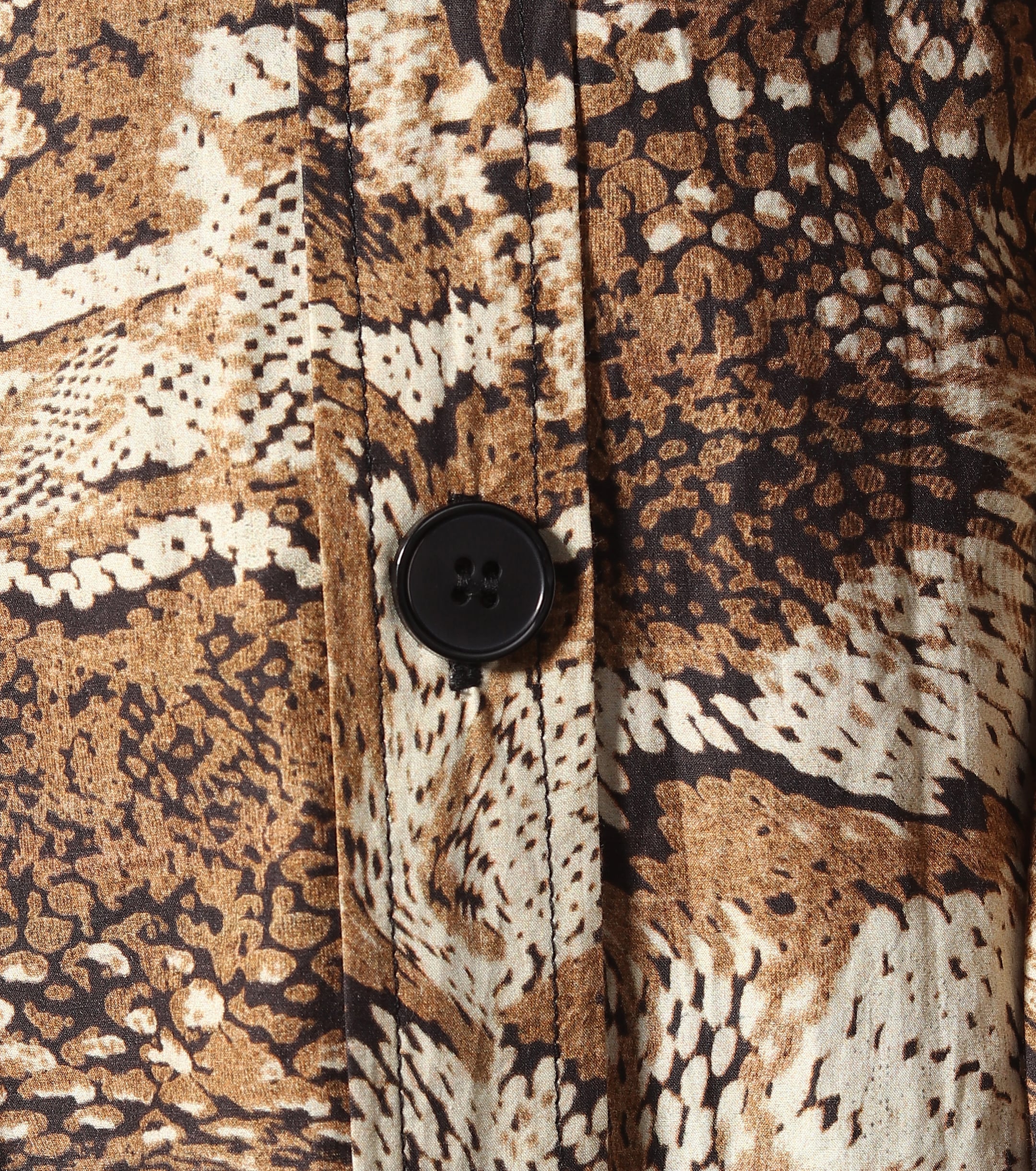GANNI Printed cotton-poplin dress thumbnail