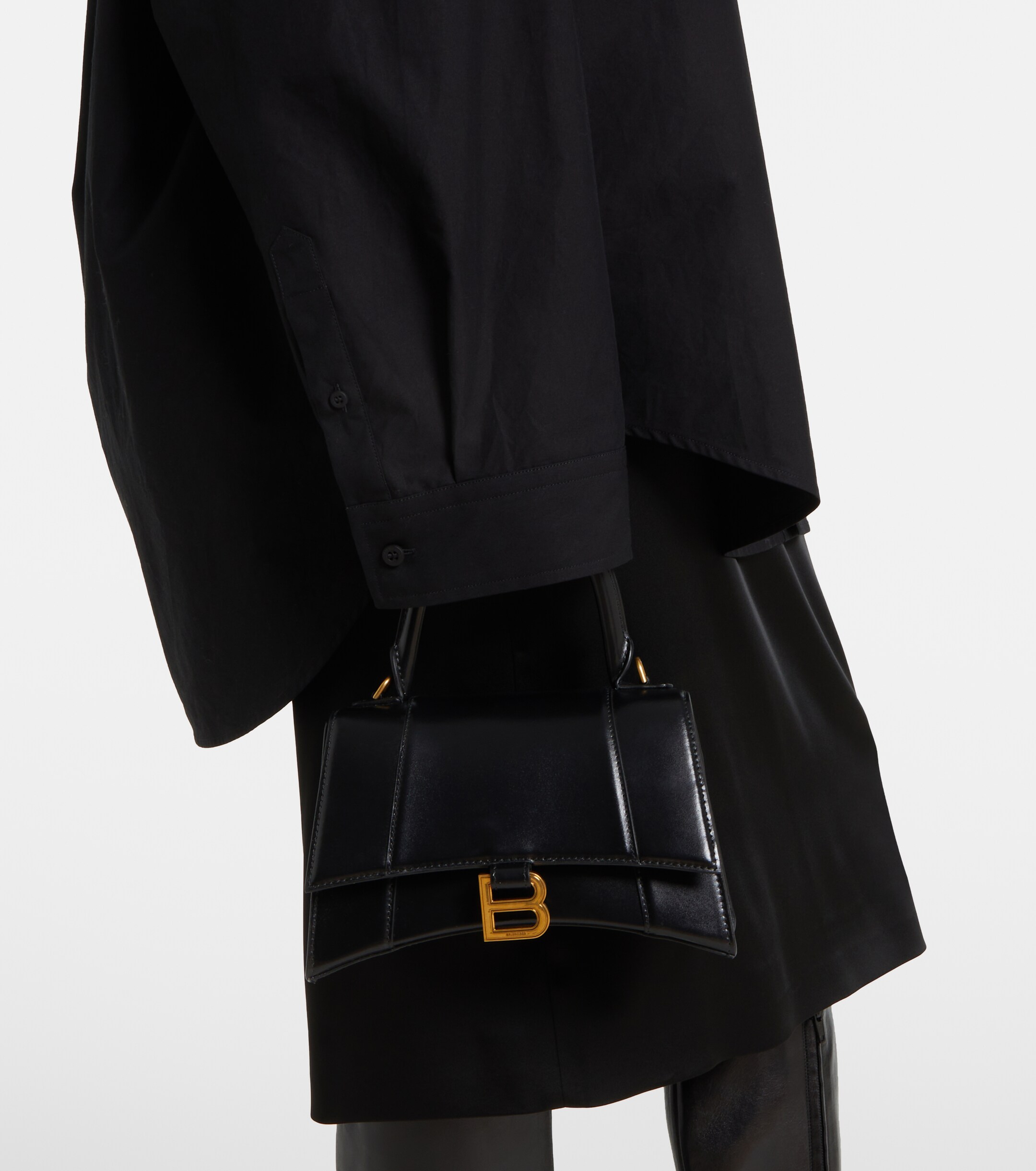 Balenciaga Hourglass Small leather crossbody bag
