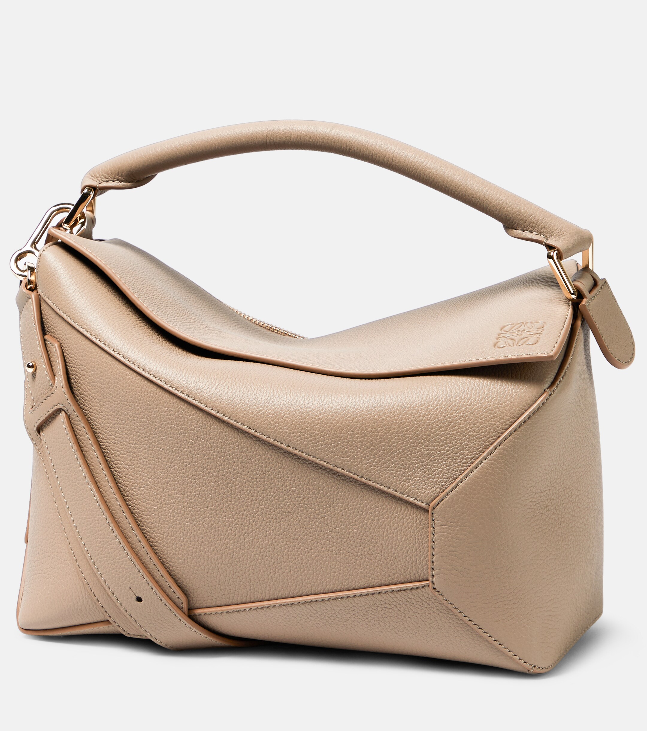 Loewe Puzzle Edge Medium leather top-handle bag