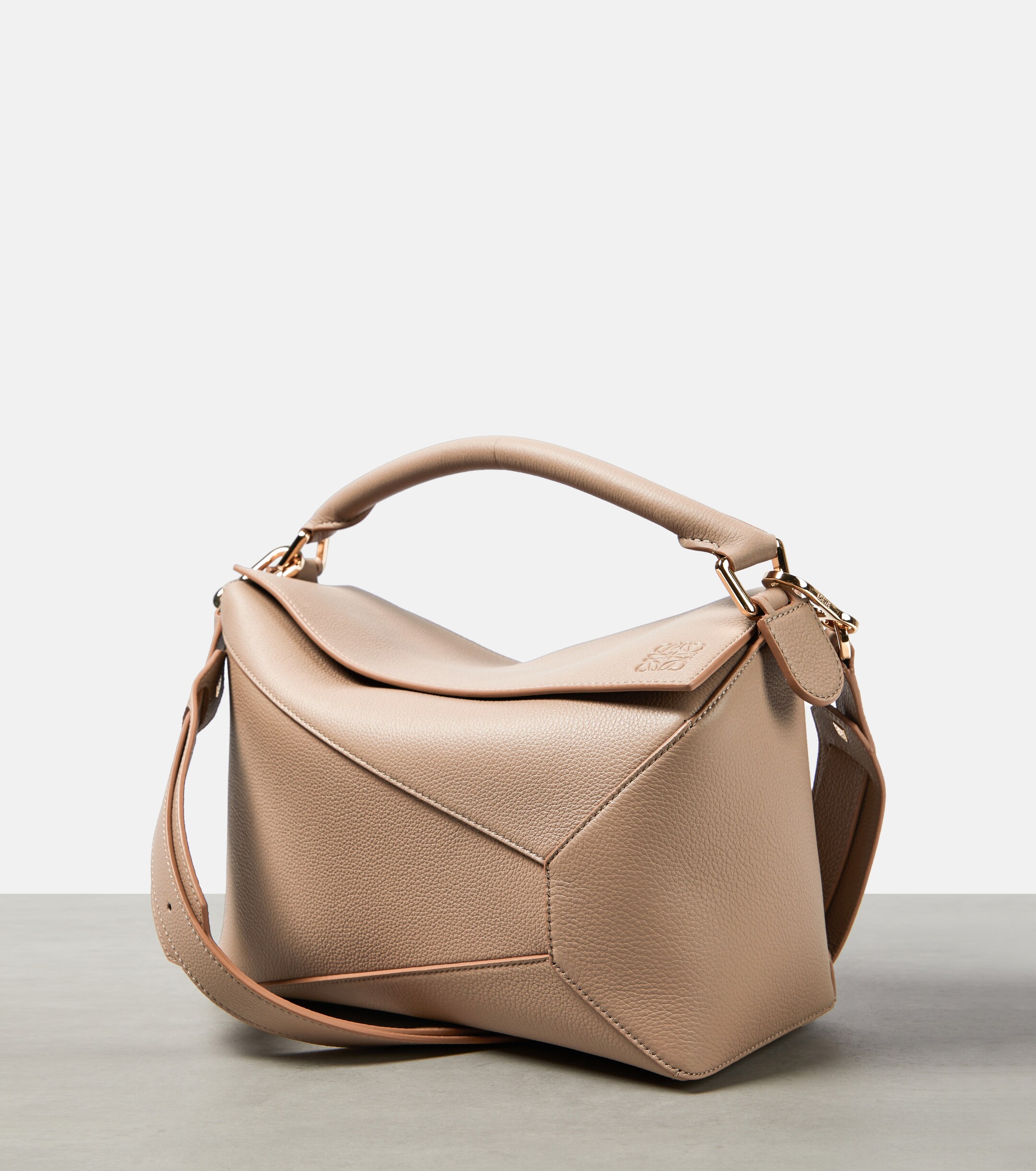Loewe Puzzle Edge Medium leather top-handle bag