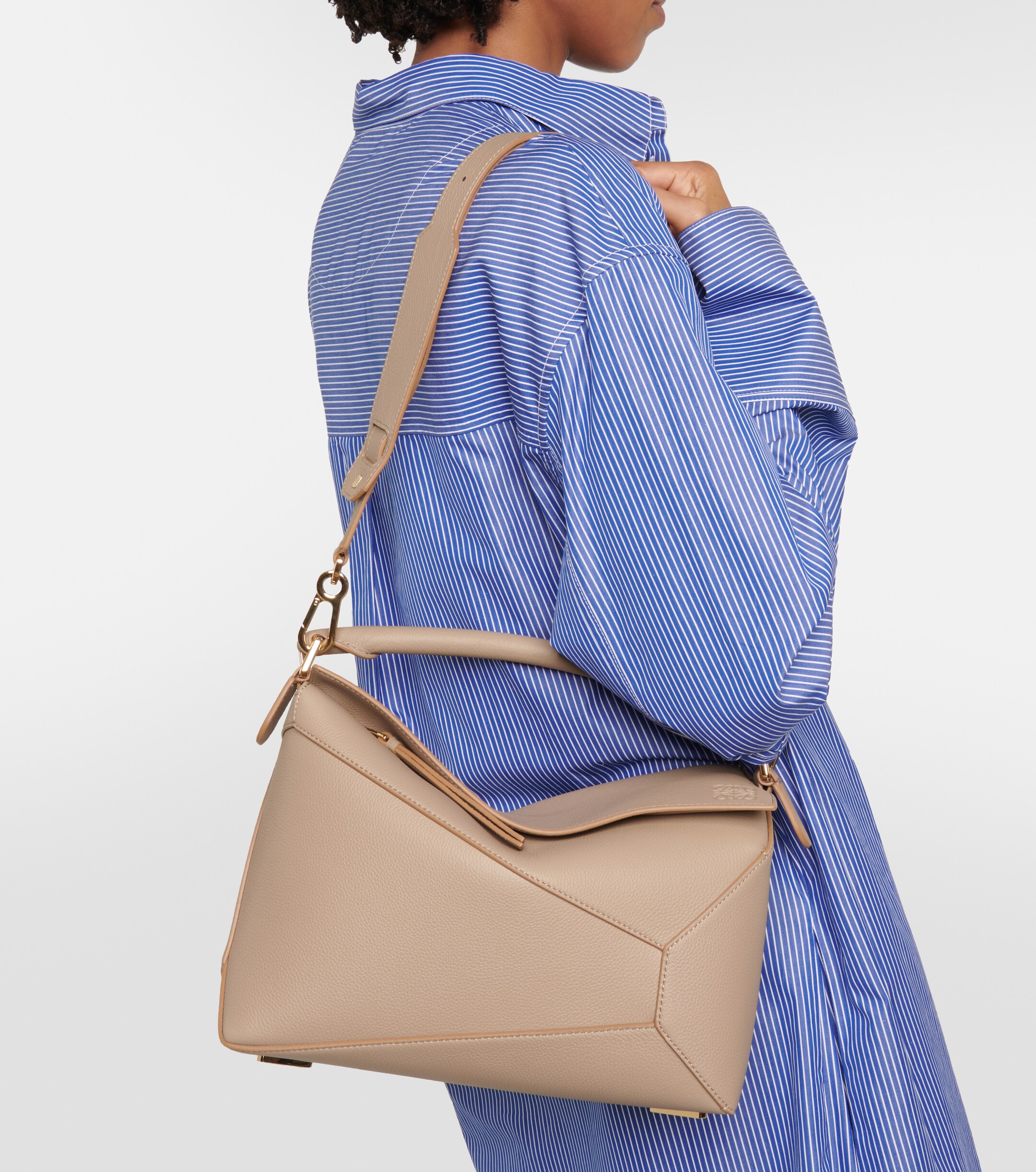 Loewe Puzzle Edge Medium leather top-handle bag