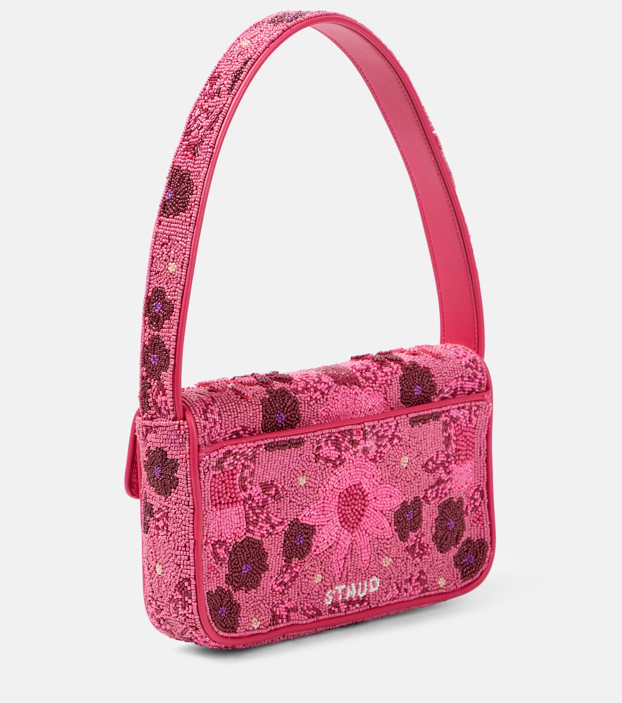 Staud Tommy beaded shoulder bag