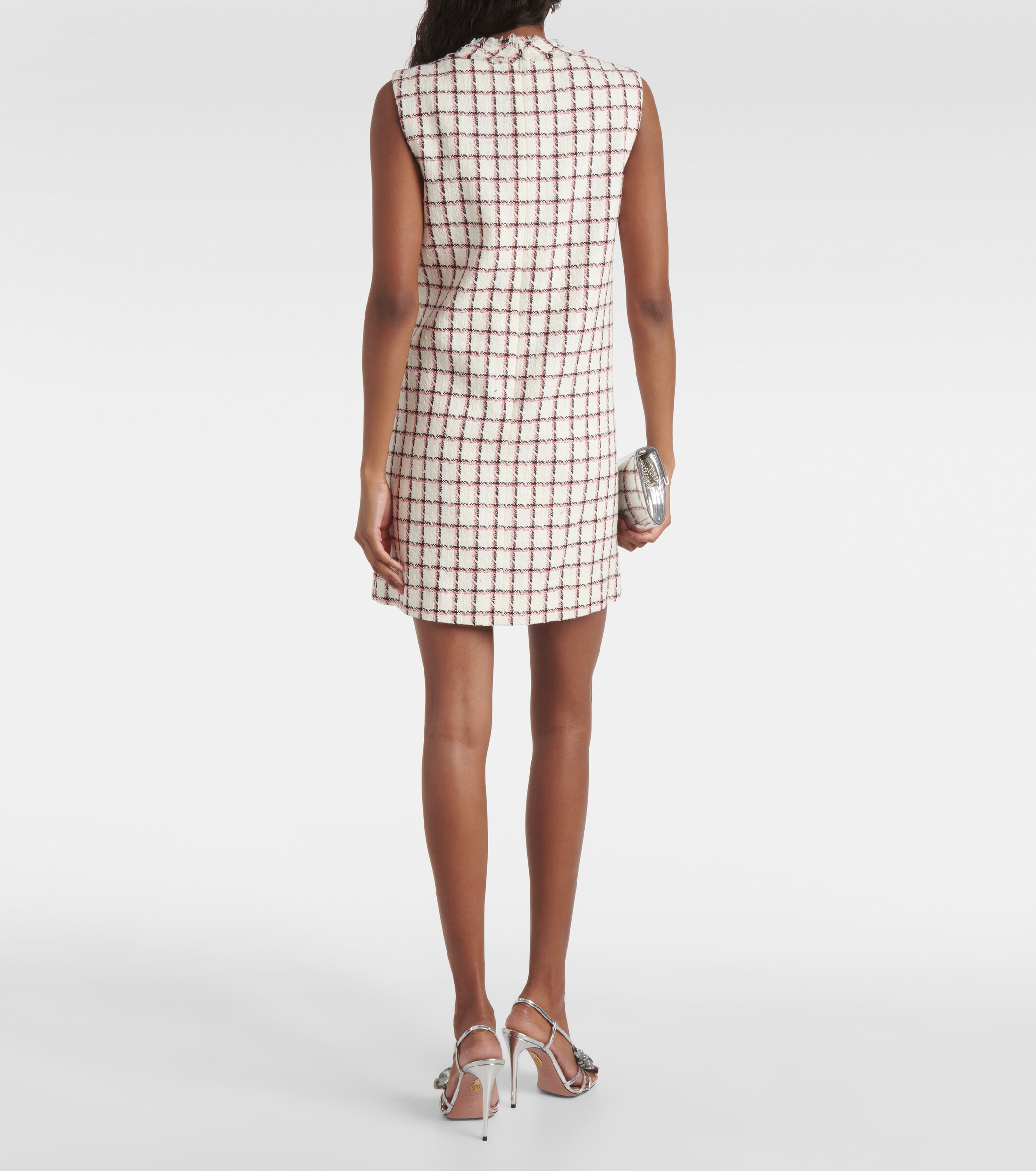 Veronica Beard Laurel cotton-blend tweed minidress thumbnail