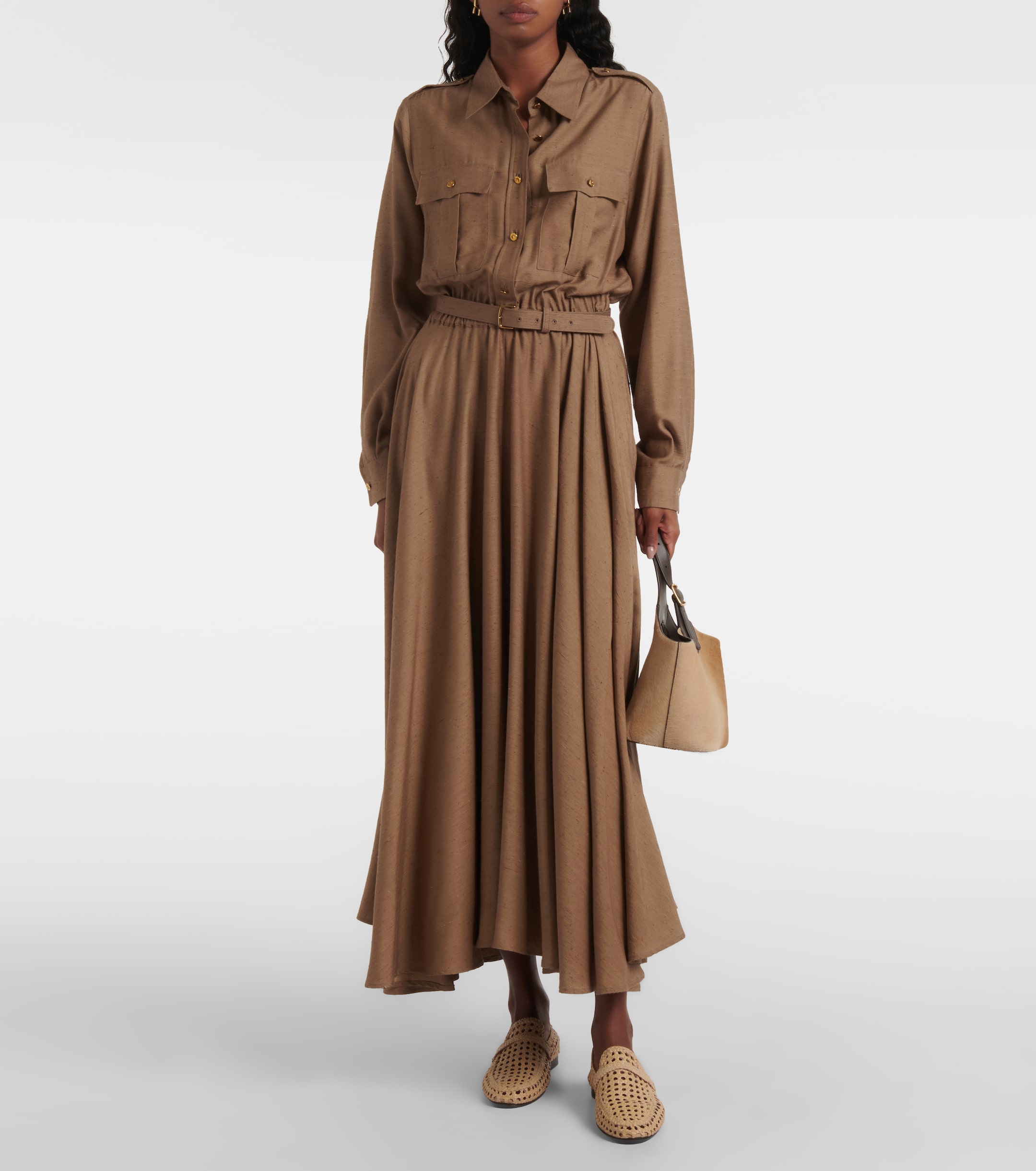 loro piana linen shirt dress Loro Piana Linen shirt dress Loro Piana