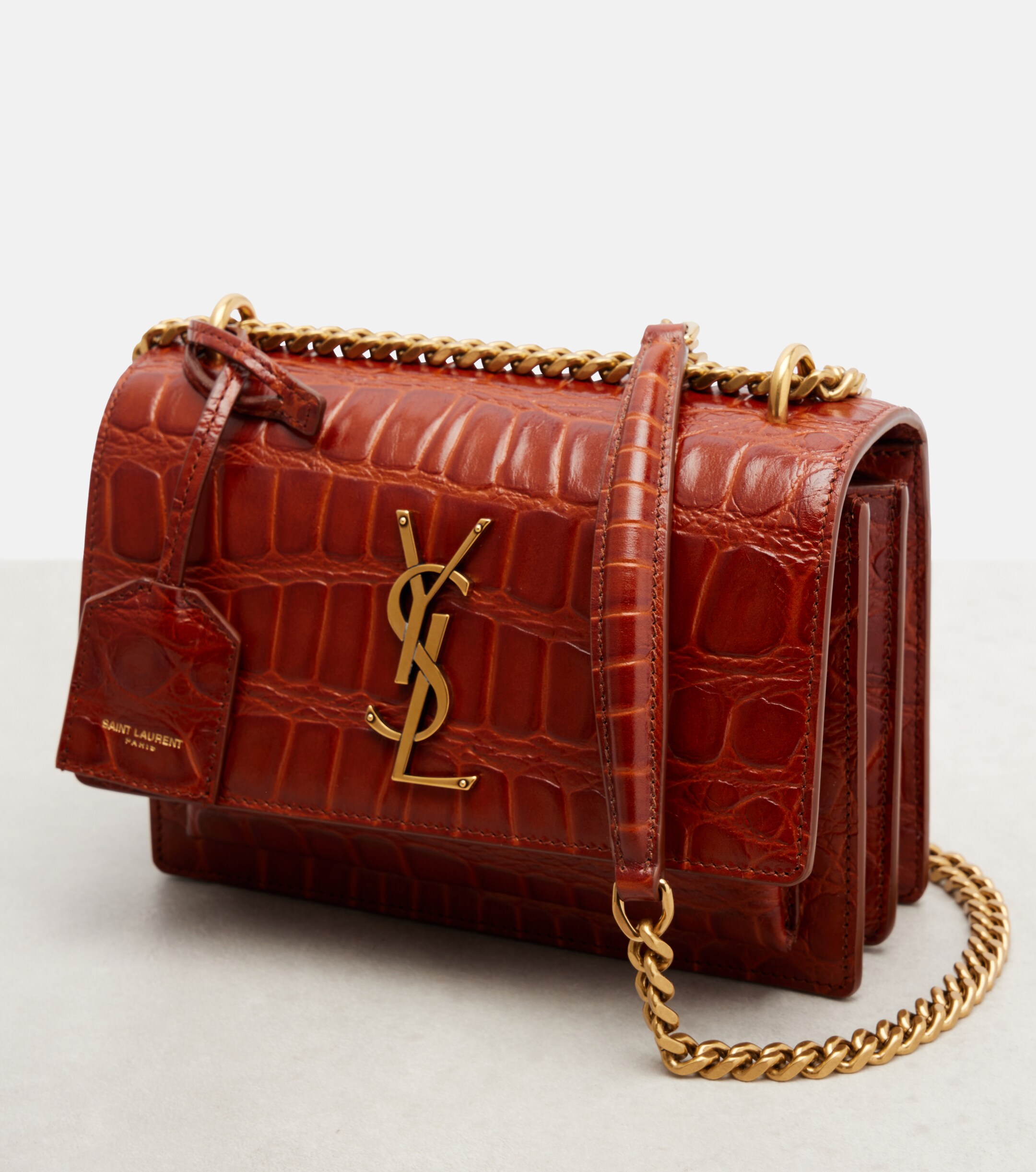 Saint Laurent Sunset Small leather crossbody bag