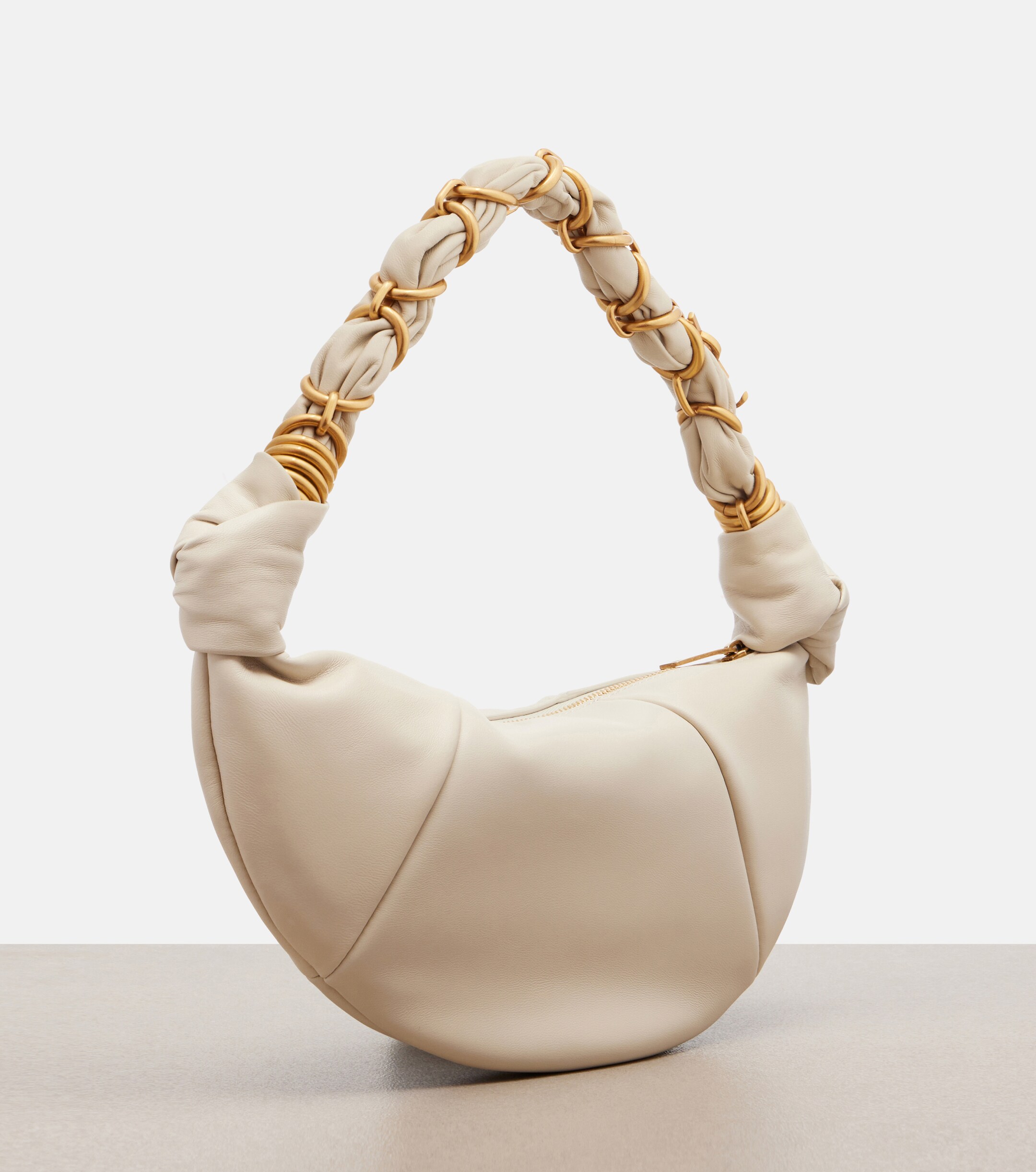 Saint Laurent Amalia Mini leather top-handle bag