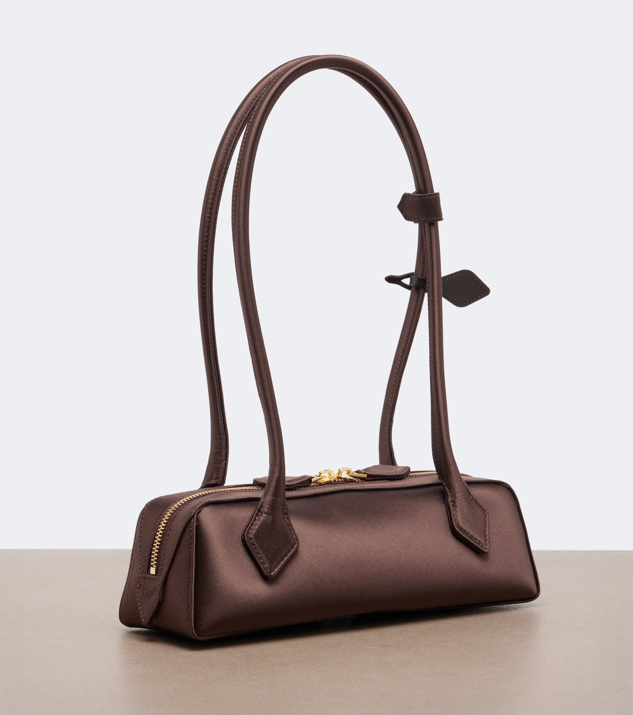 Alaïa Le Teckel Small satin shoulder bag