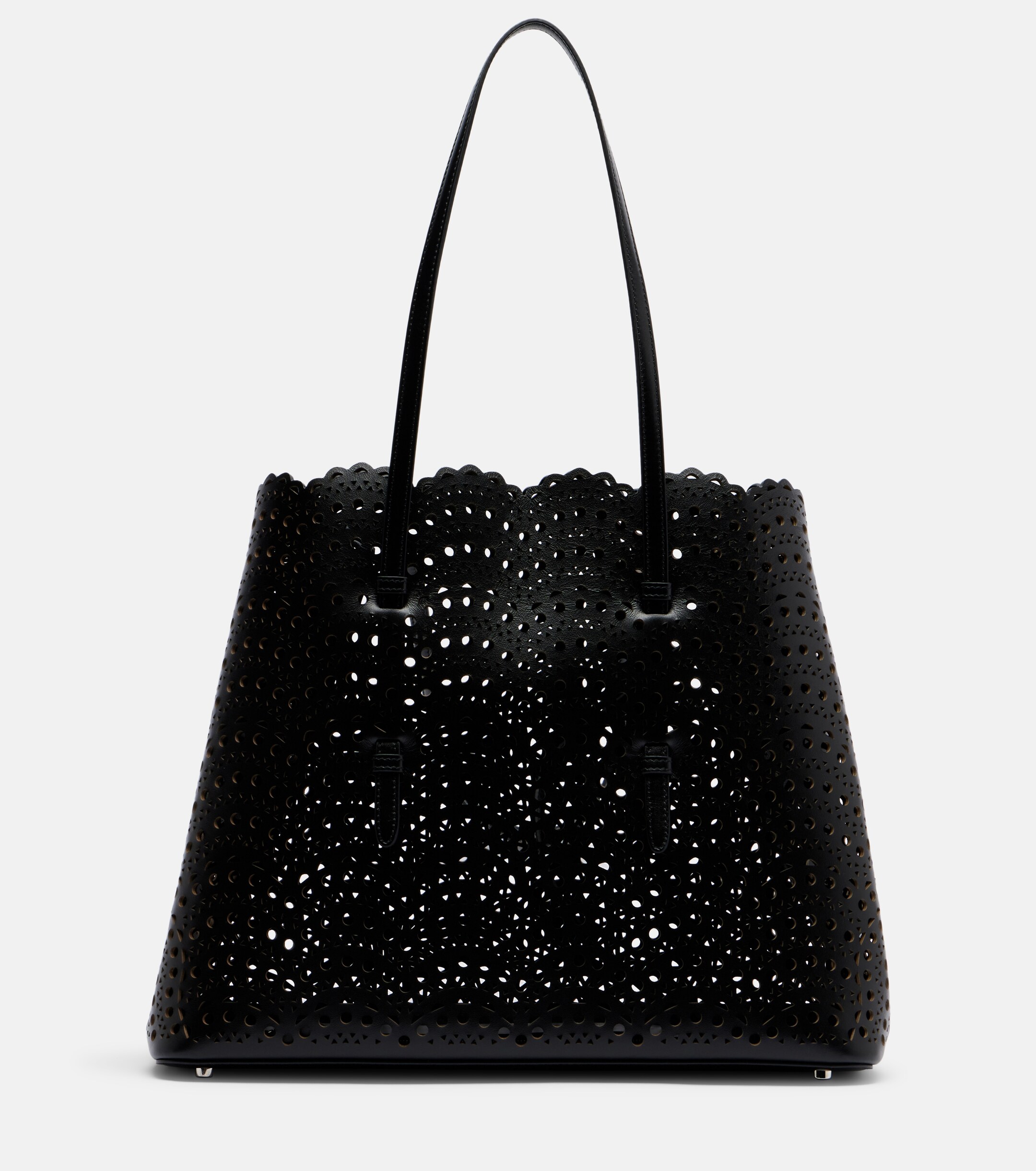 Alaïa Mina 37 Vienne leather tote bag