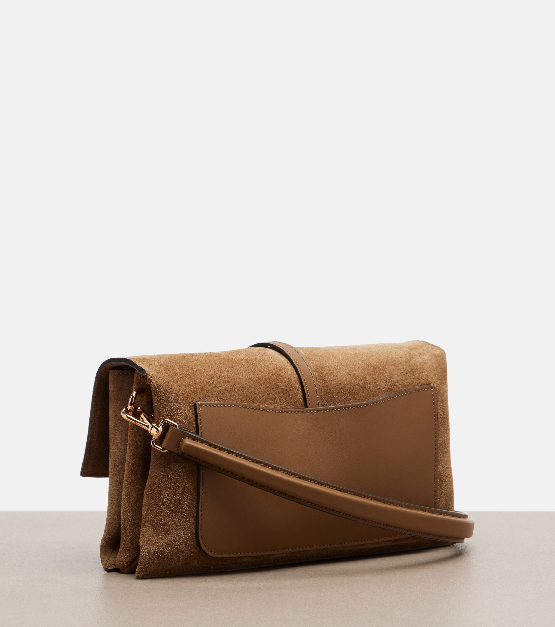 Tod's T Timeless Small suede shoulder bag