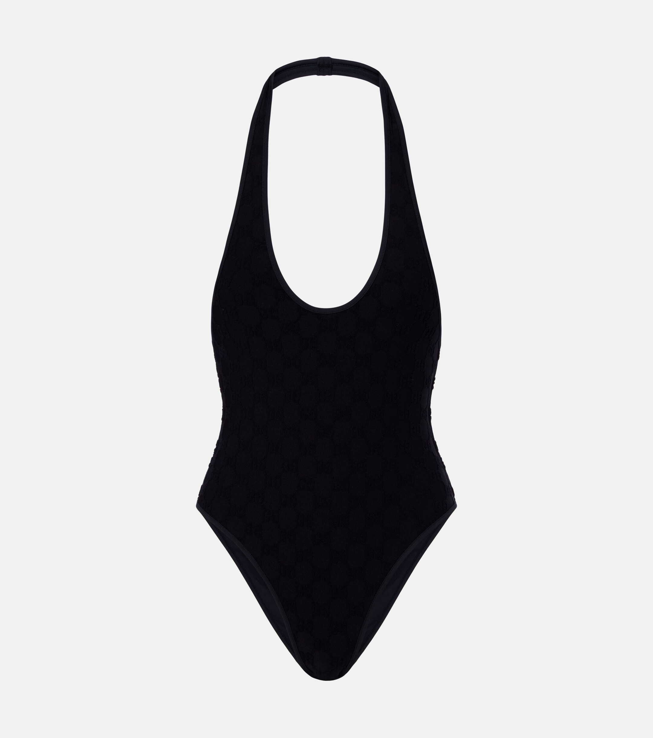 Gucci Gucci GG terry-trimmed jersey swimsuit