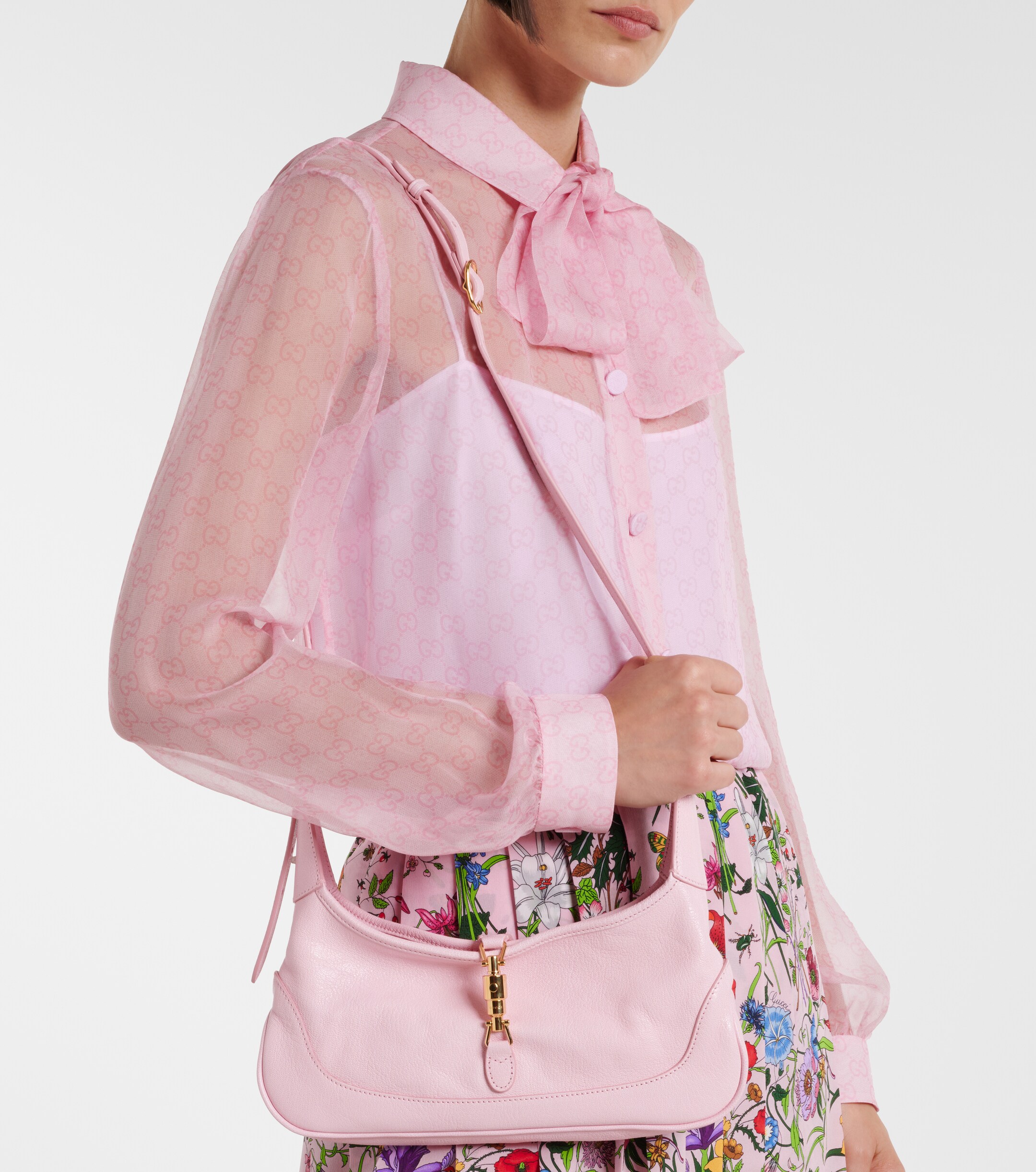 Gucci Jackie Slim Medium leather shoulder bag
