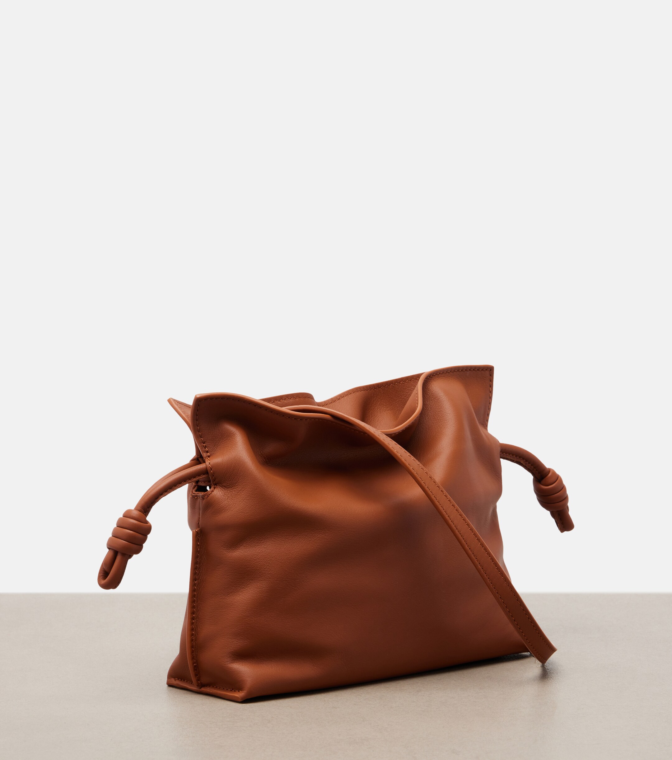 Loewe Flamenco Mini leather clutch