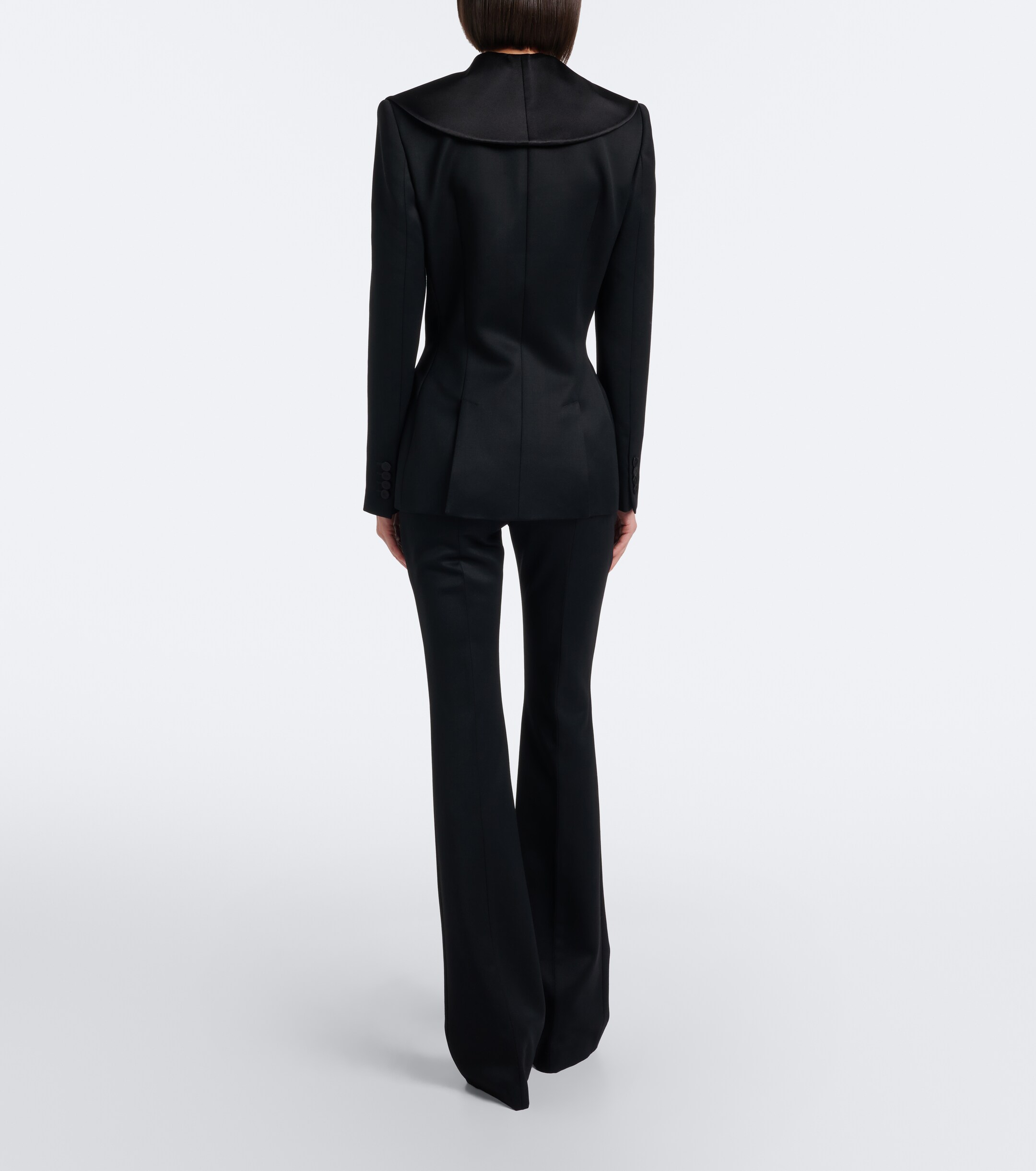 McQueen McQueen Wool flared pants