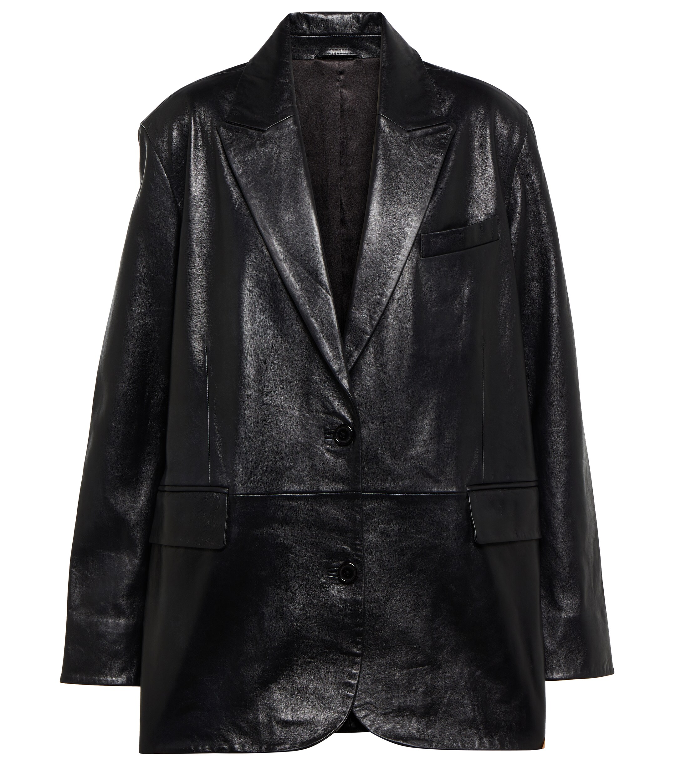 STAND STUDIO Carter leather blazer
