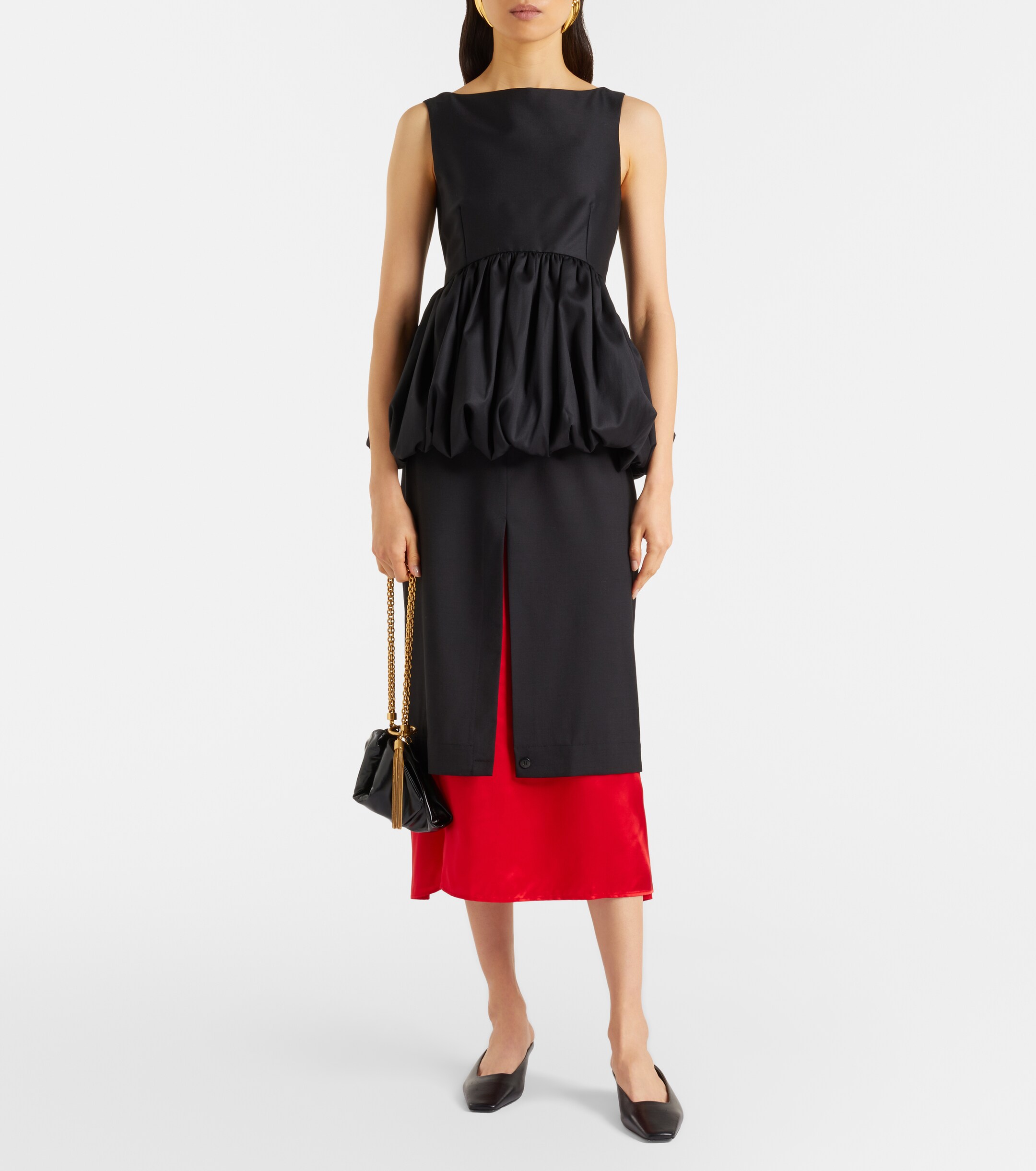 JIMMY CHOO Callie Flap leather shoulder bag