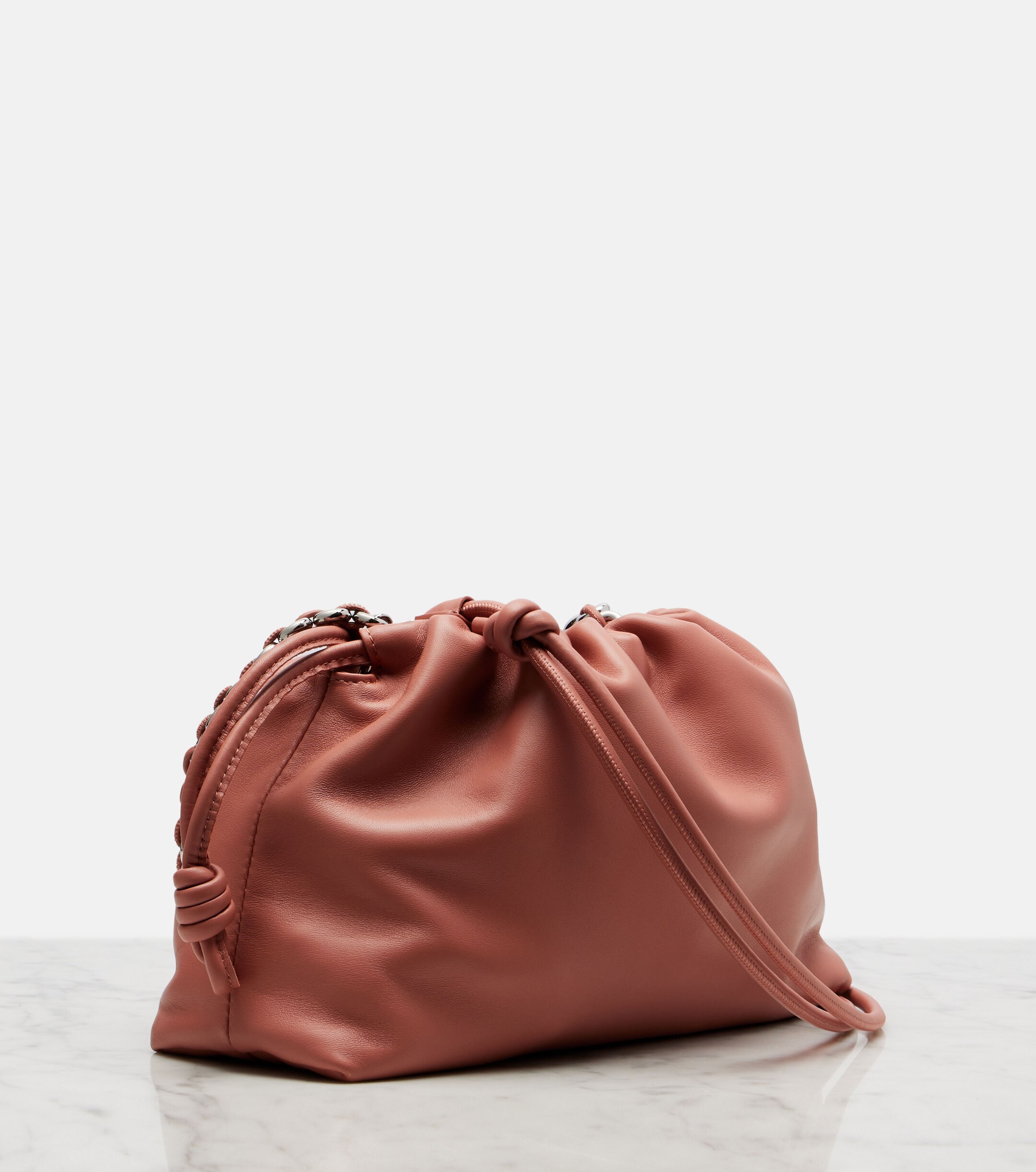 Loewe Flamenco Medium leather clutch