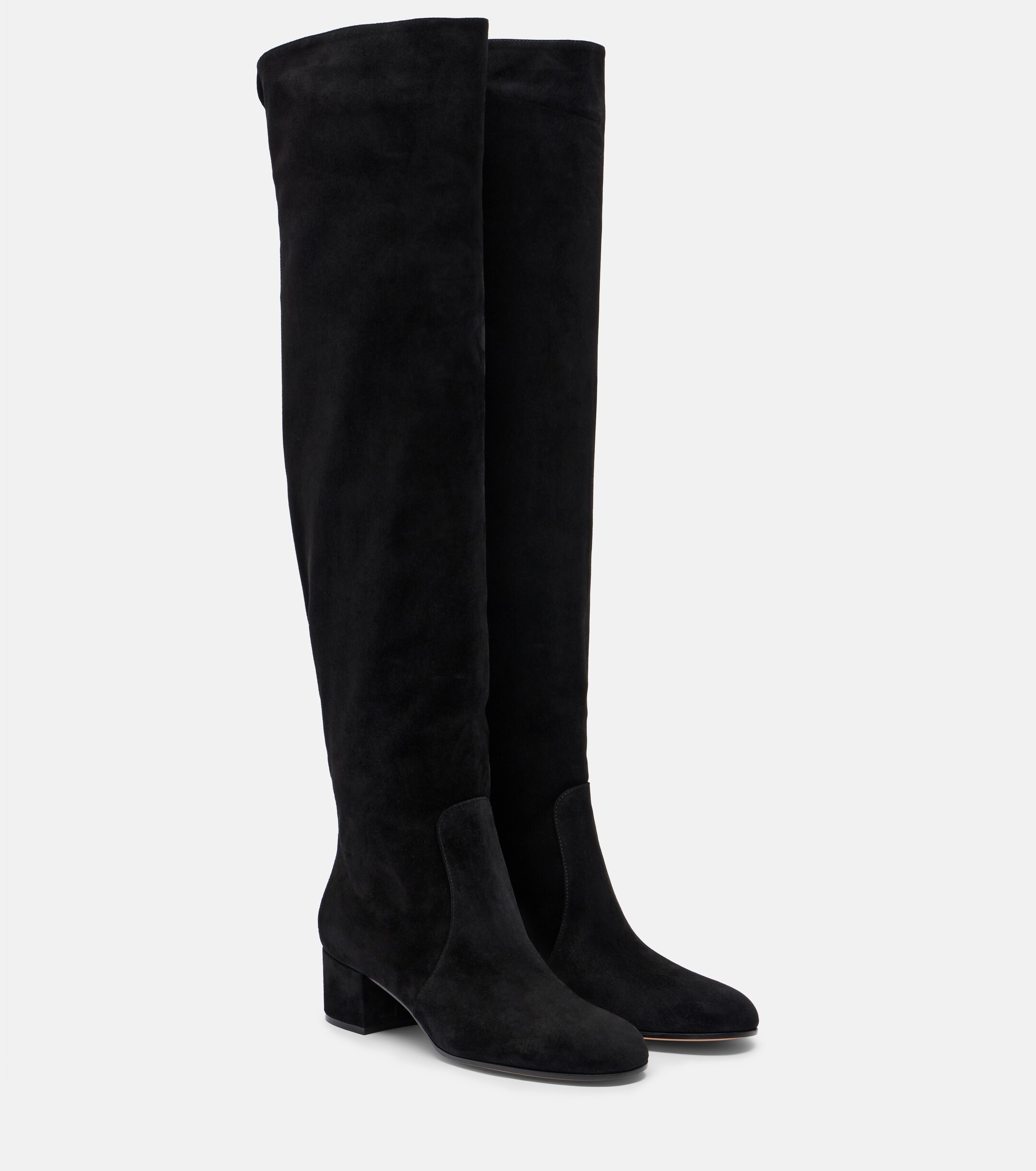GIANVITO ROSSI Gianvito Rossi Suede knee-high boots