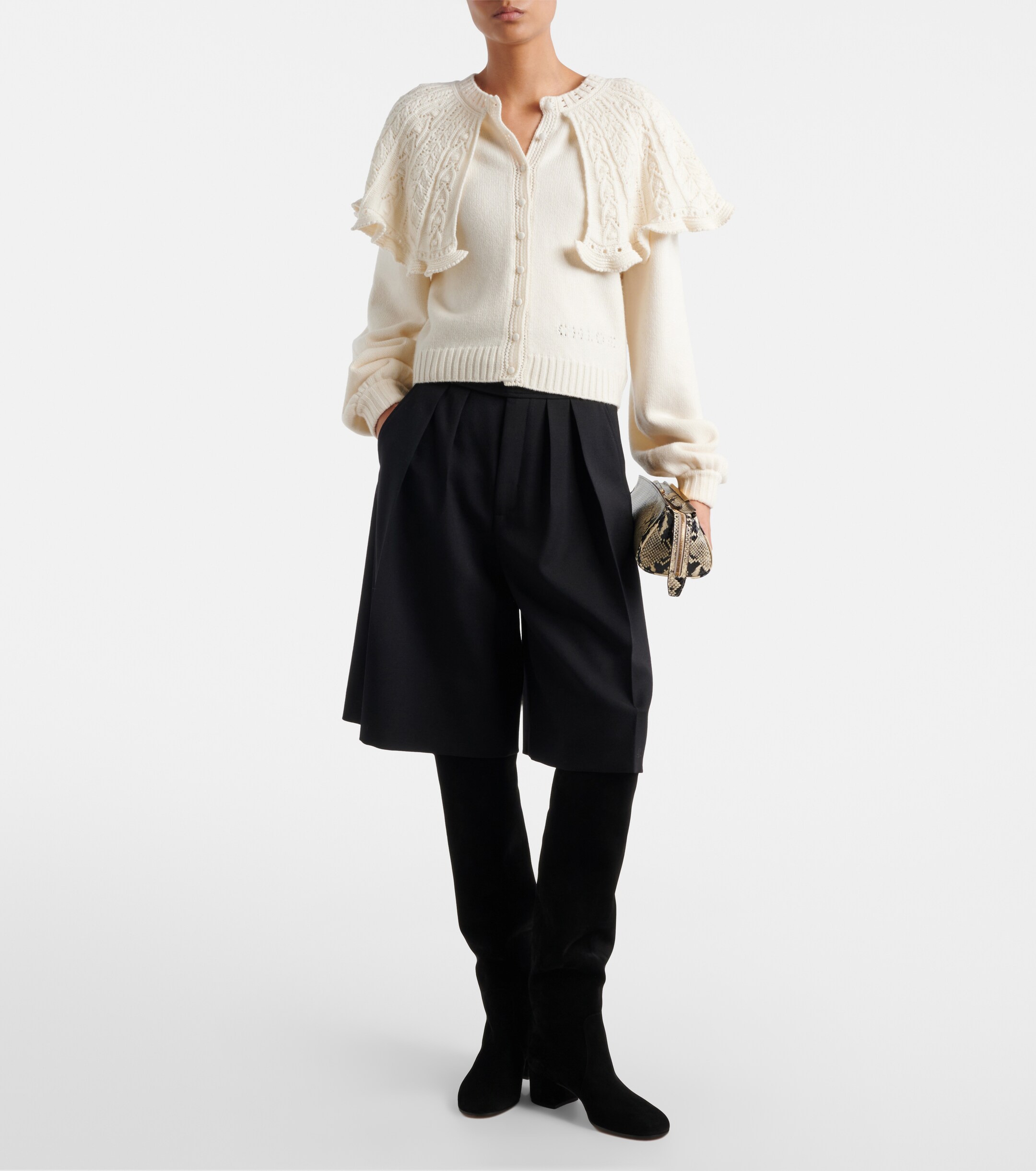 GIANVITO ROSSI Gianvito Rossi Suede knee-high boots