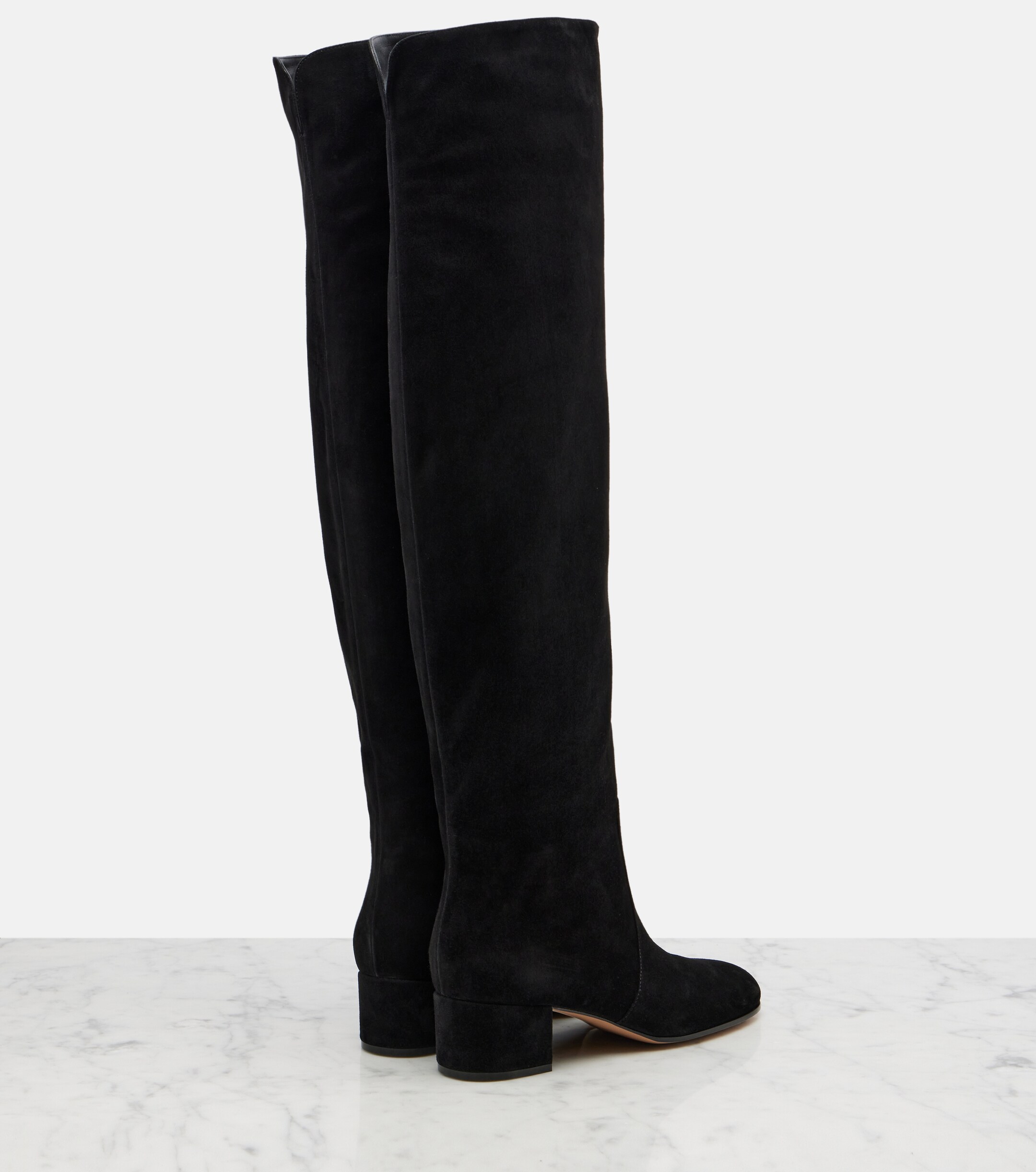 GIANVITO ROSSI Gianvito Rossi Suede knee-high boots