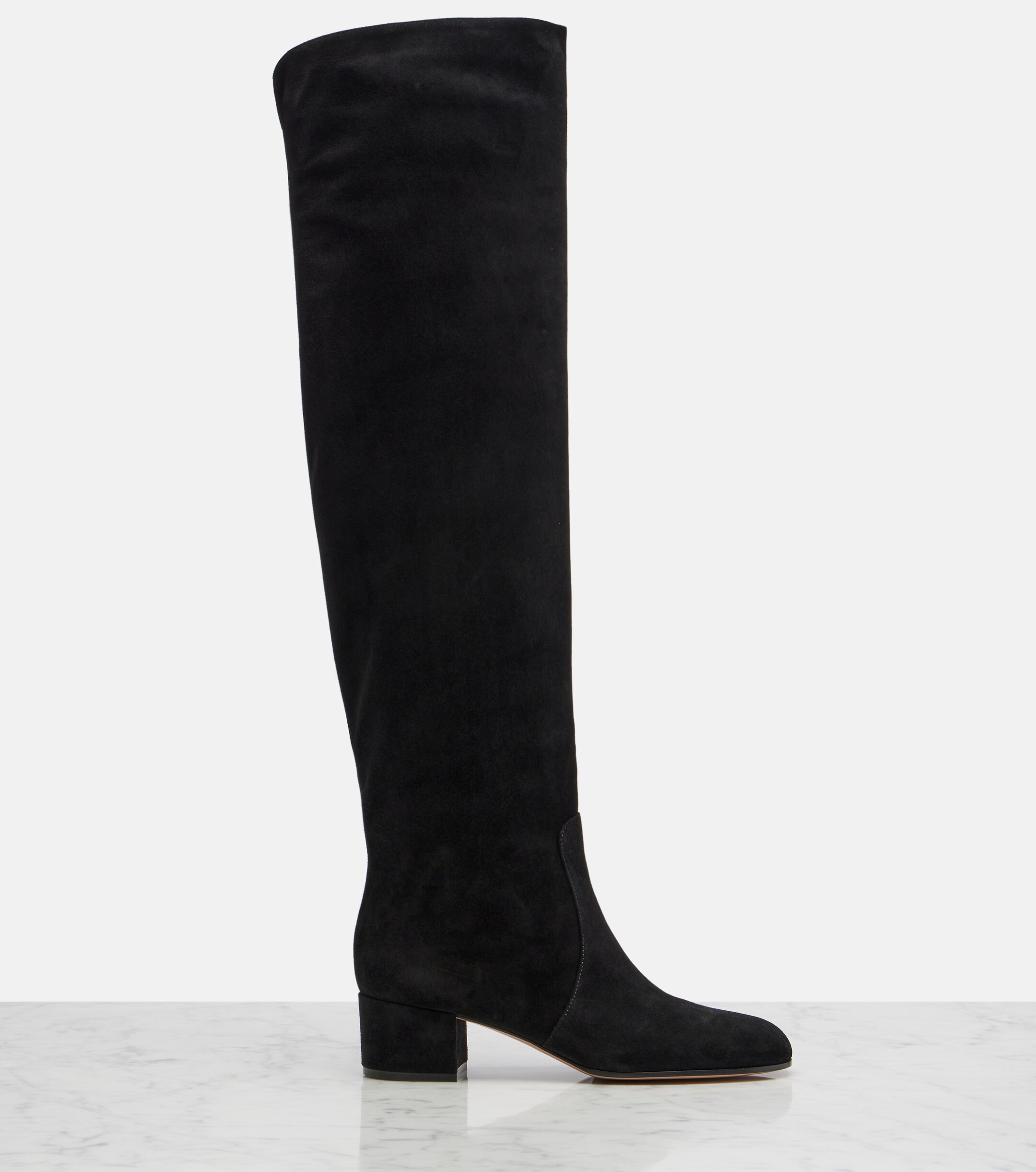GIANVITO ROSSI Gianvito Rossi Suede knee-high boots
