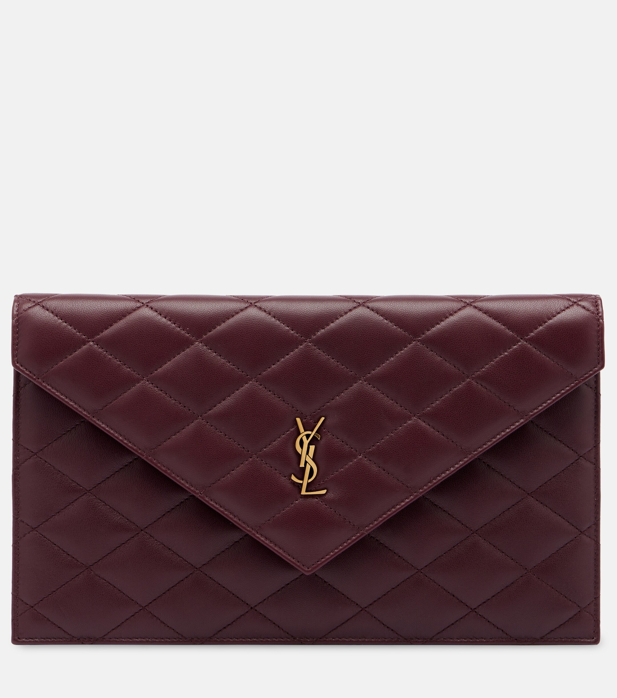 Saint Laurent Cassandre quilted leather pouch