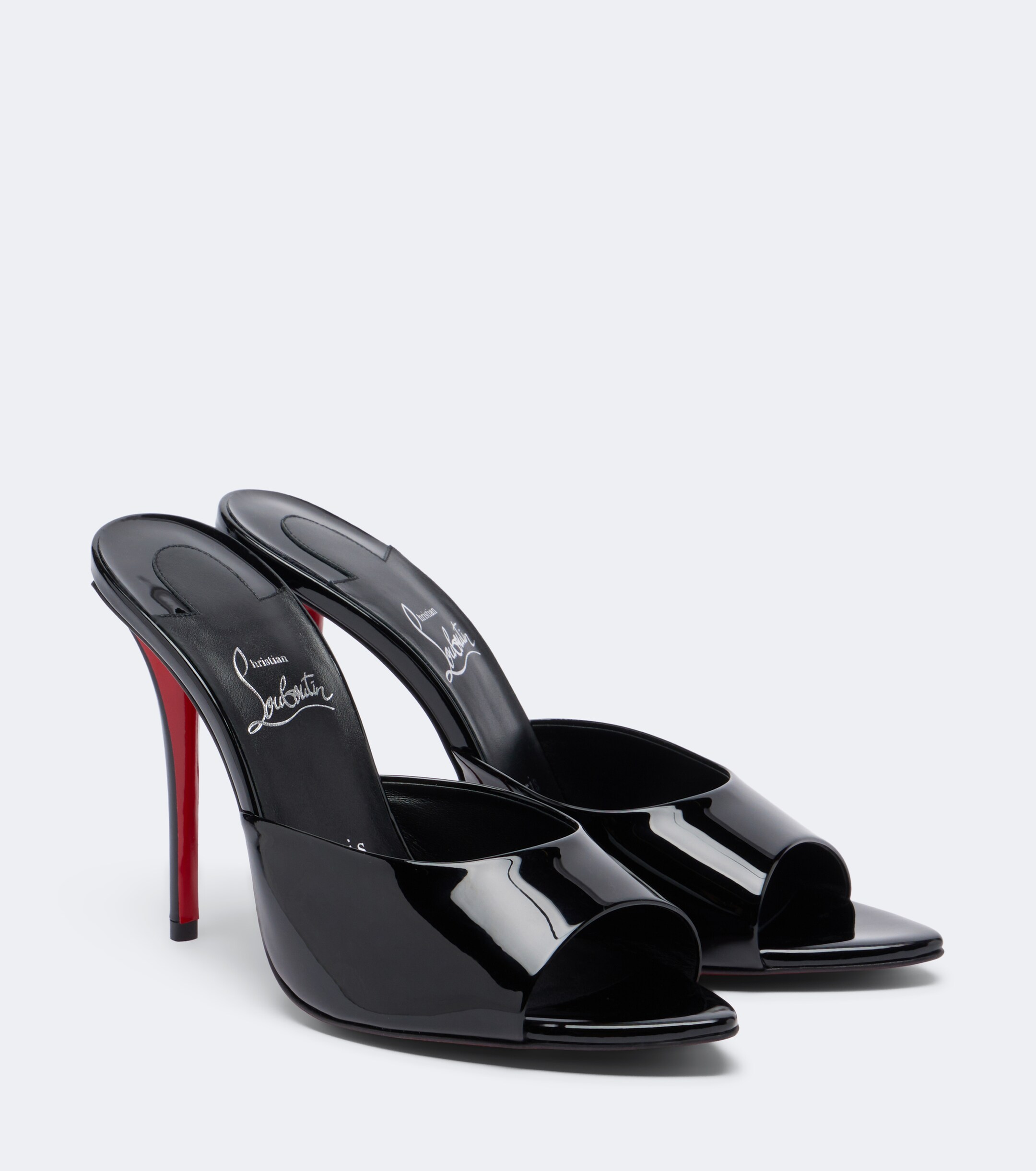CHRISTIAN LOUBOUTIN Christian Louboutin Miss Z leather mules