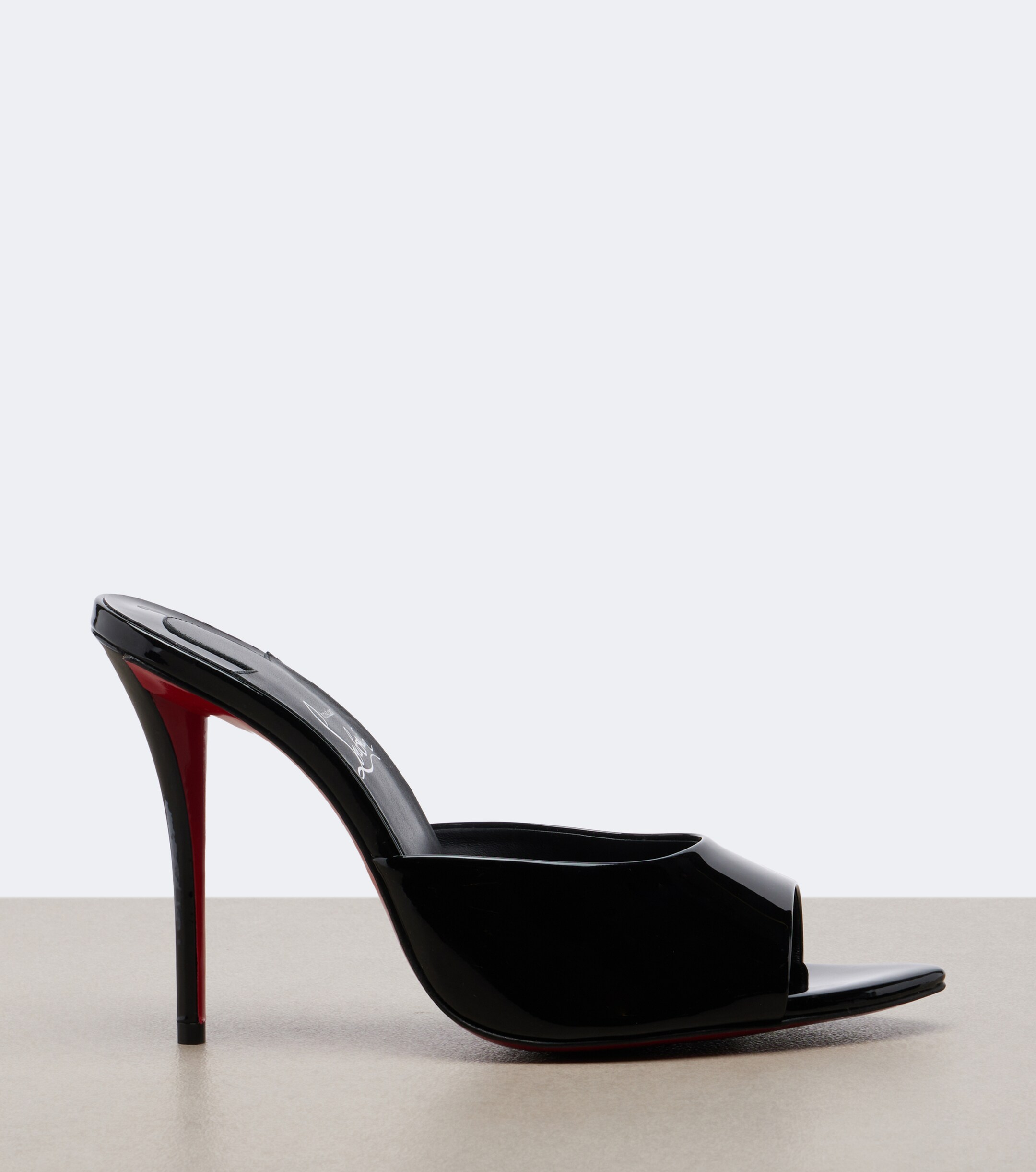 CHRISTIAN LOUBOUTIN Christian Louboutin Miss Z leather mules