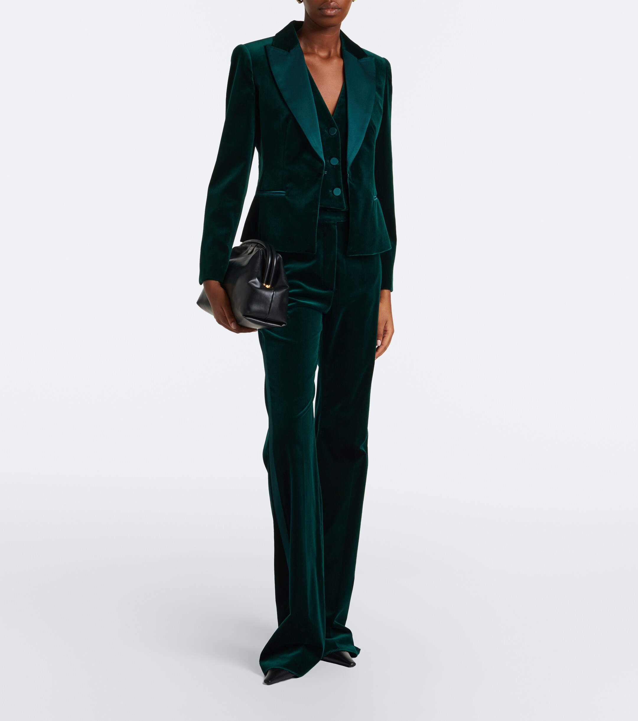 Max Mara Max Mara Elegante cotton velvet vest