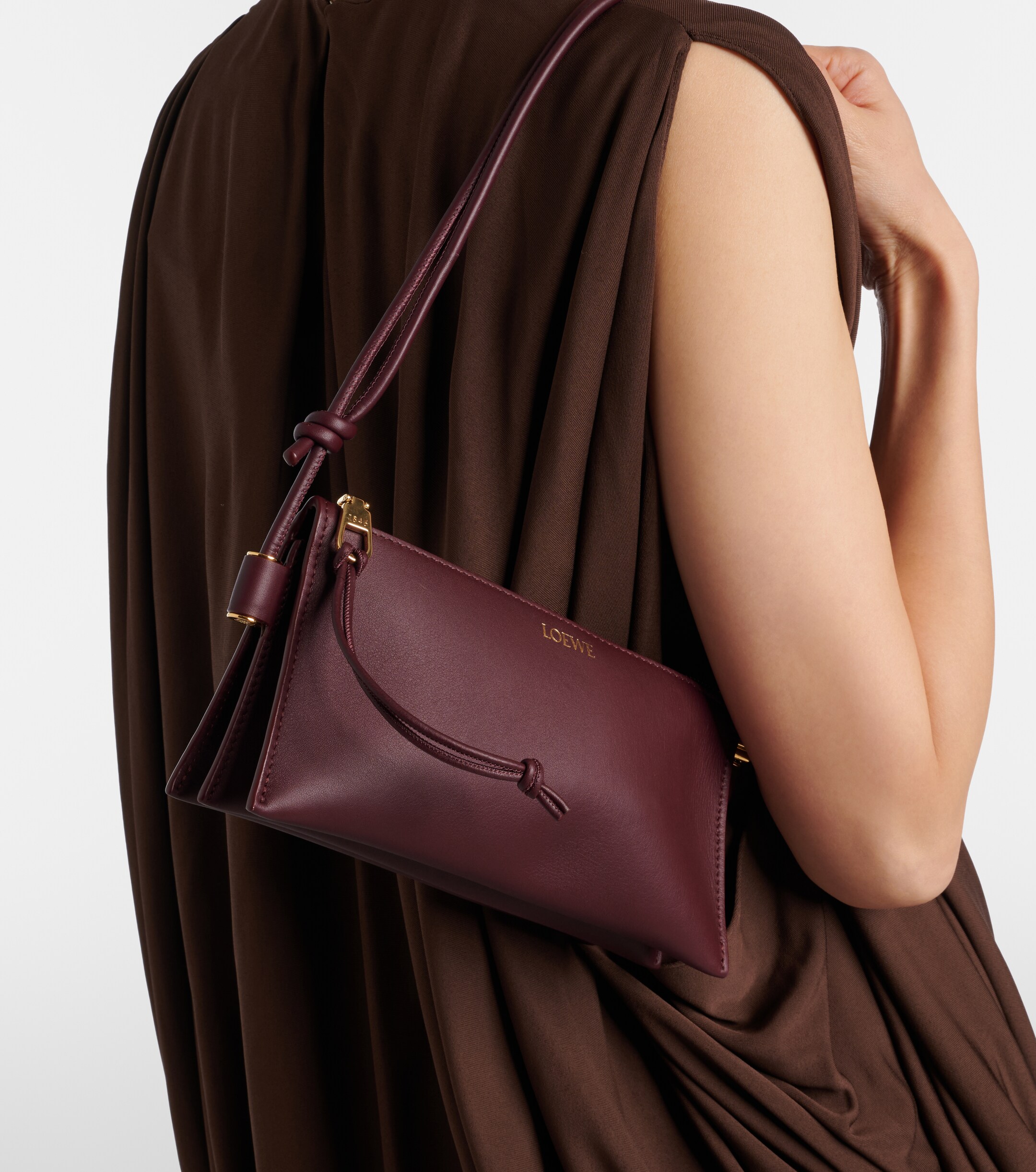 Loewe Joya leather shoulder bag