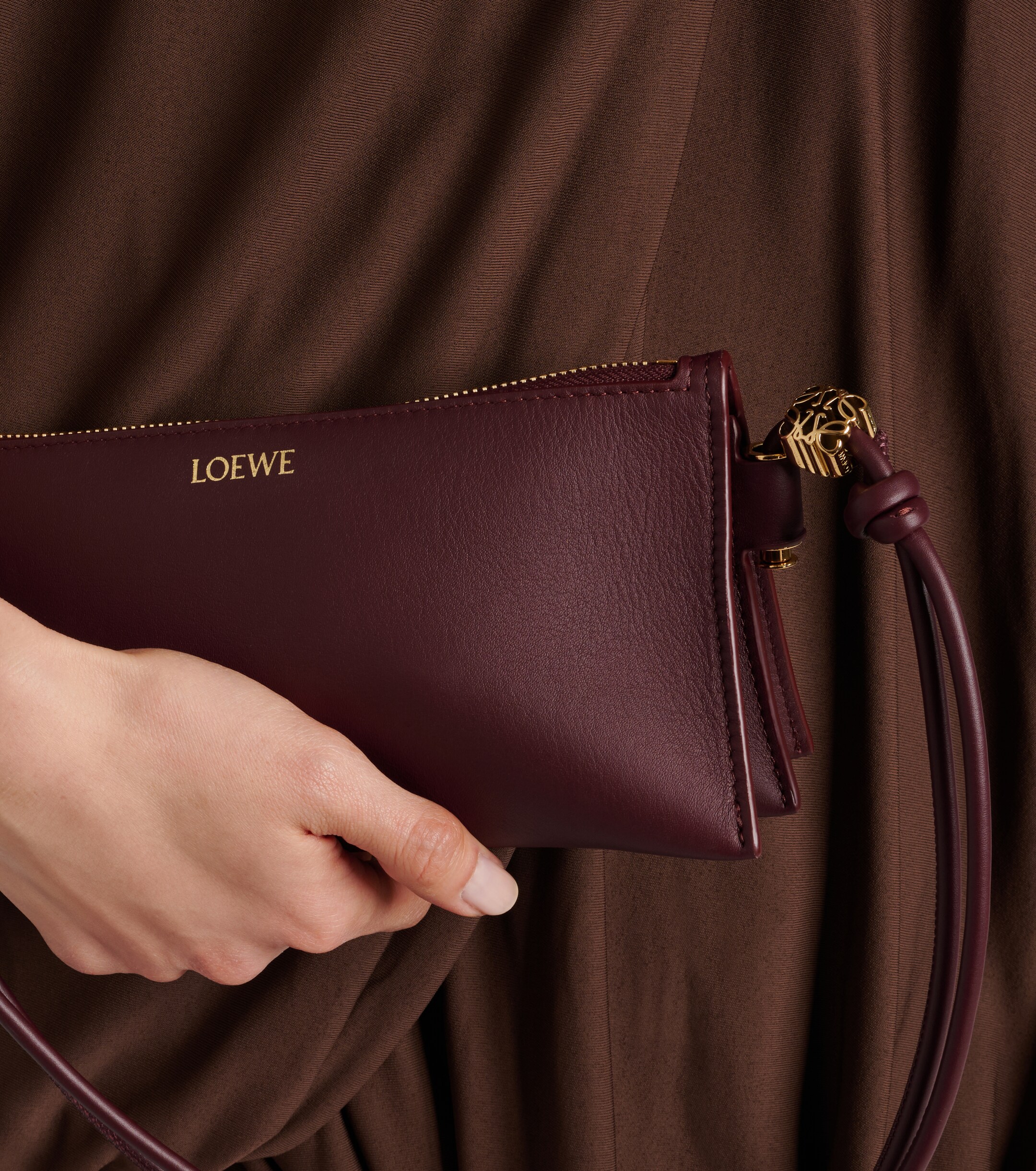 Loewe Joya leather shoulder bag