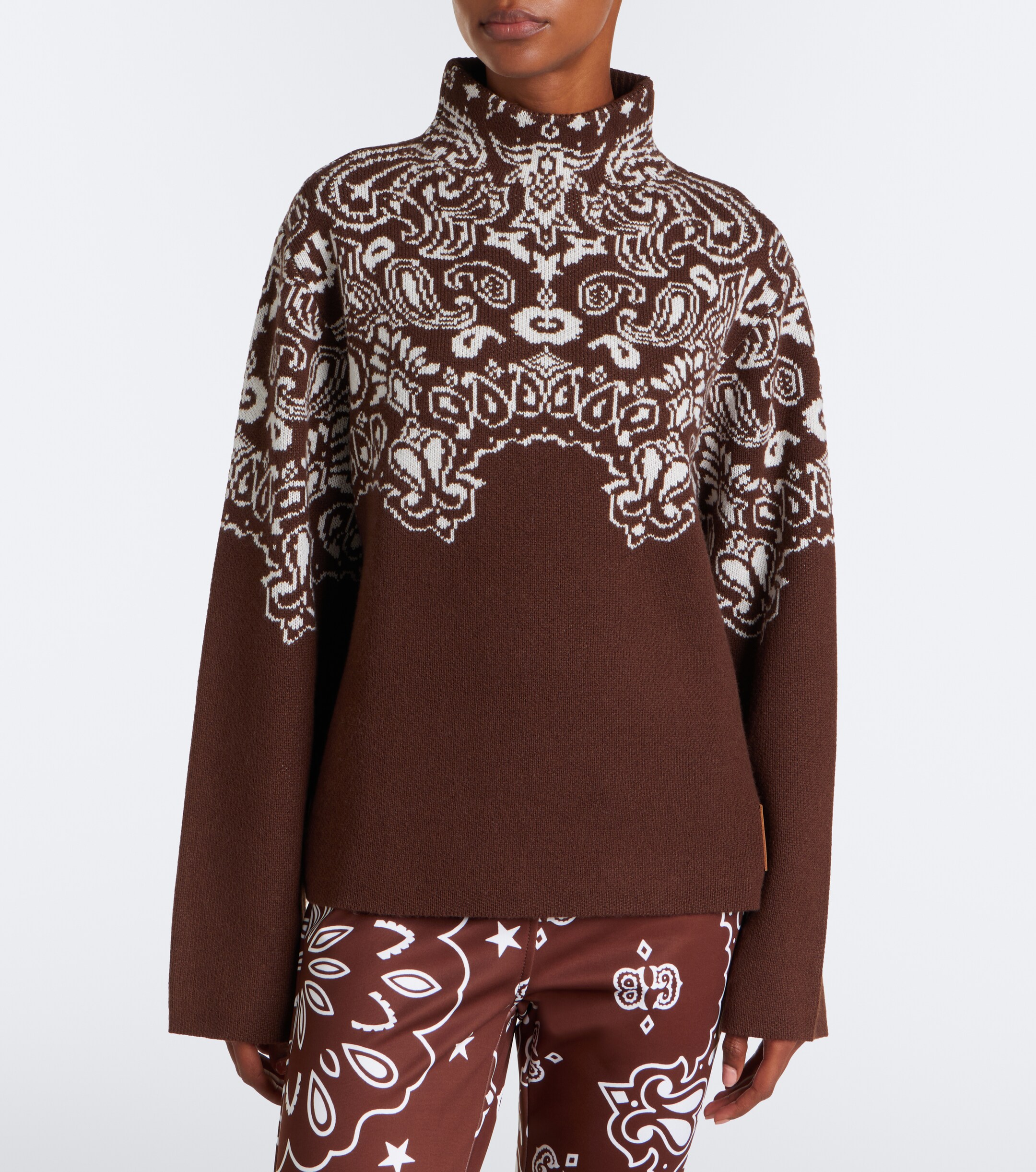 GOLDBERGH Goldbergh Anshin knitted jacquard sweater