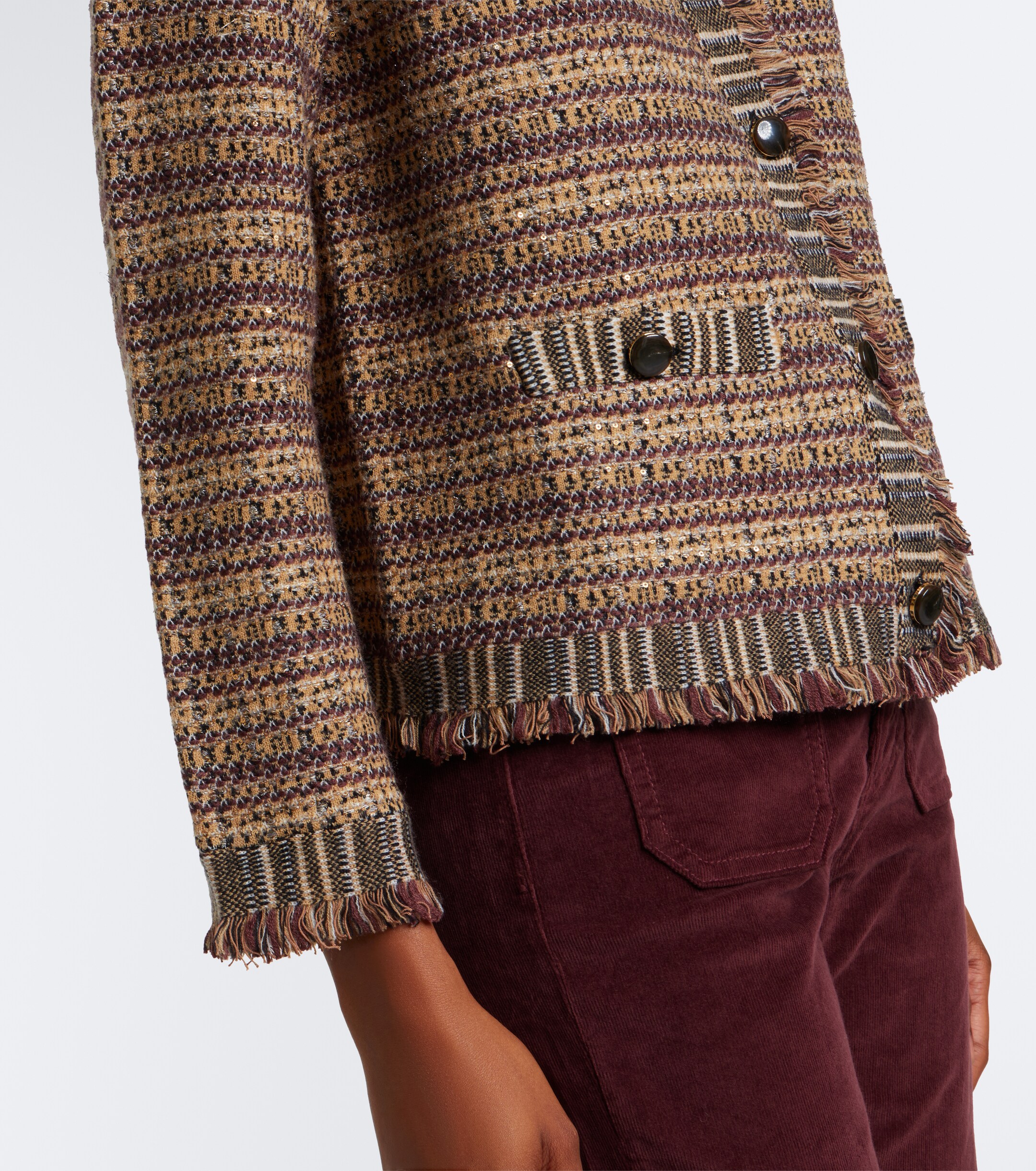 Veronica Beard Veronica Beard Sariyah cropped tweed jacket