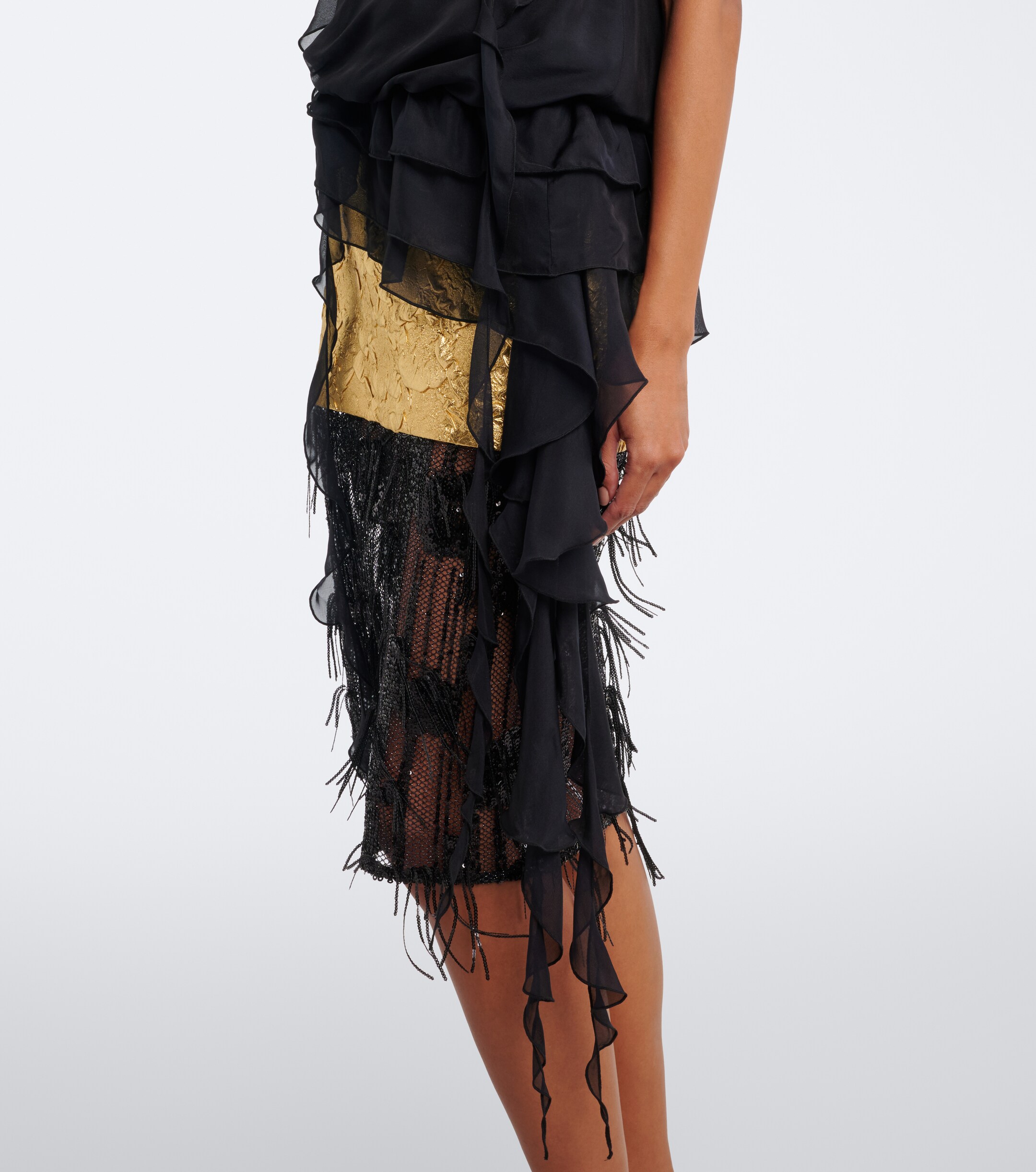 Jacques Wei Jacques Wei Chiffon halterneck top