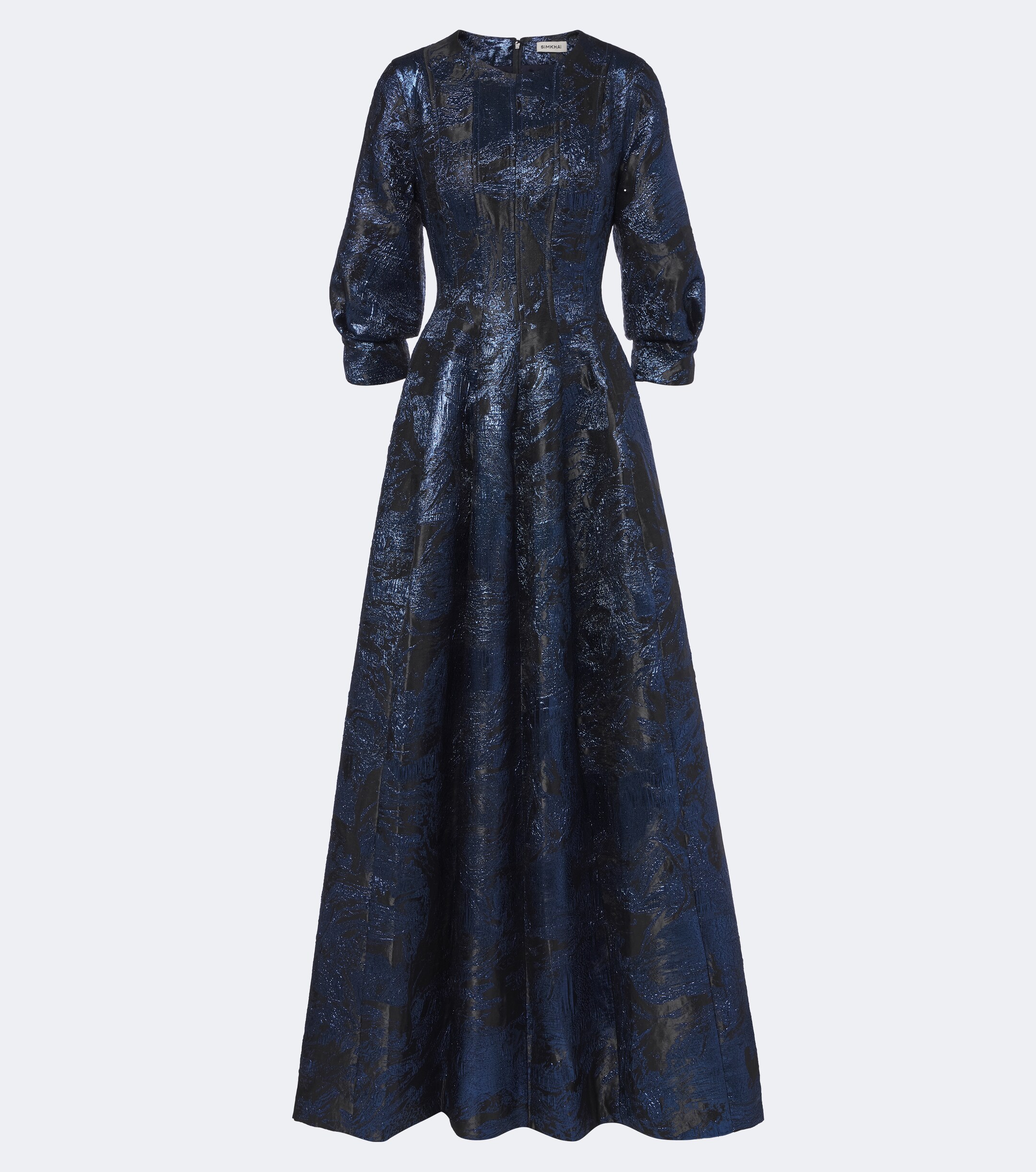 SIMKHAI Simkhai Claravelle jacquard gown
