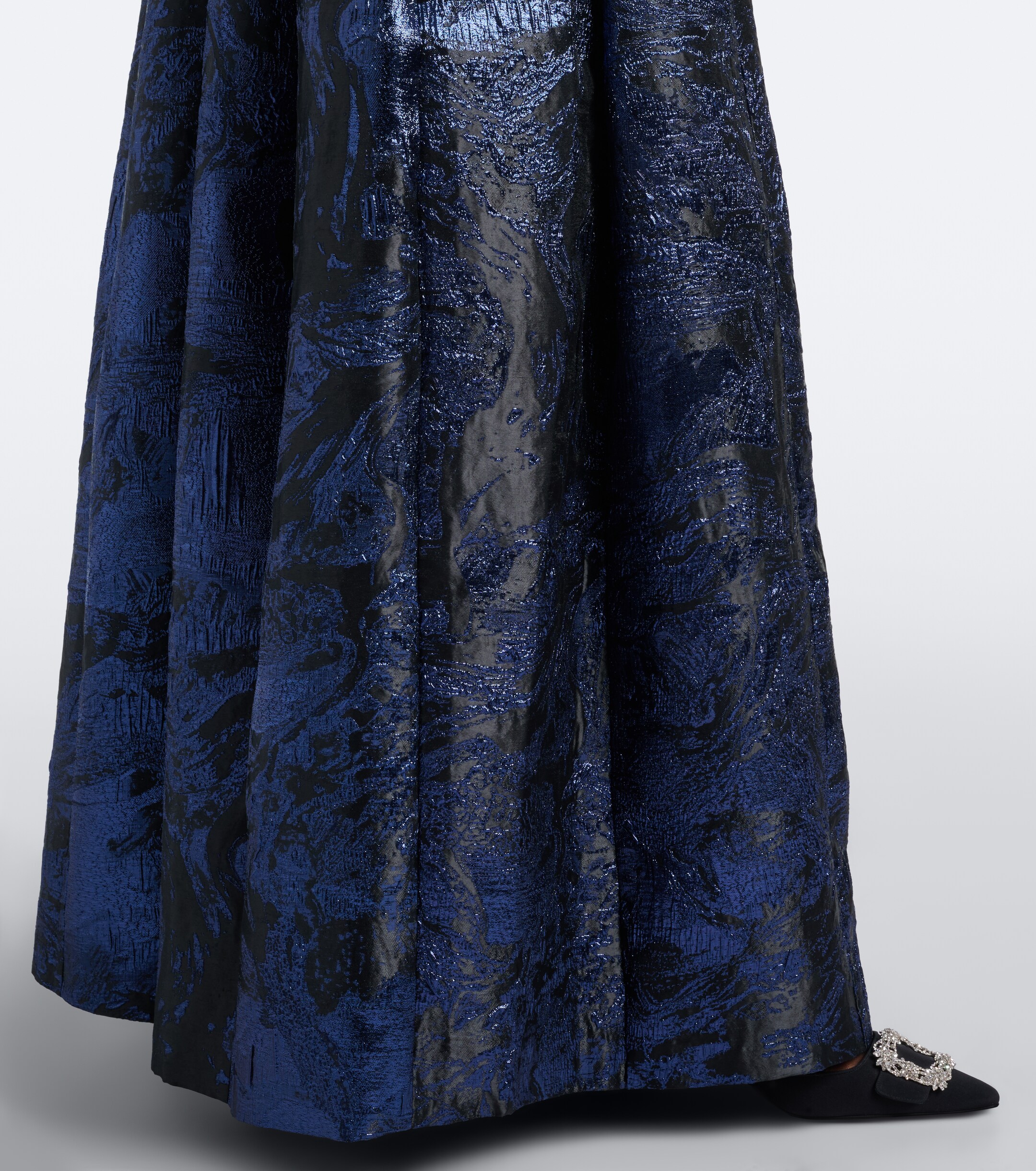 SIMKHAI Simkhai Claravelle jacquard gown
