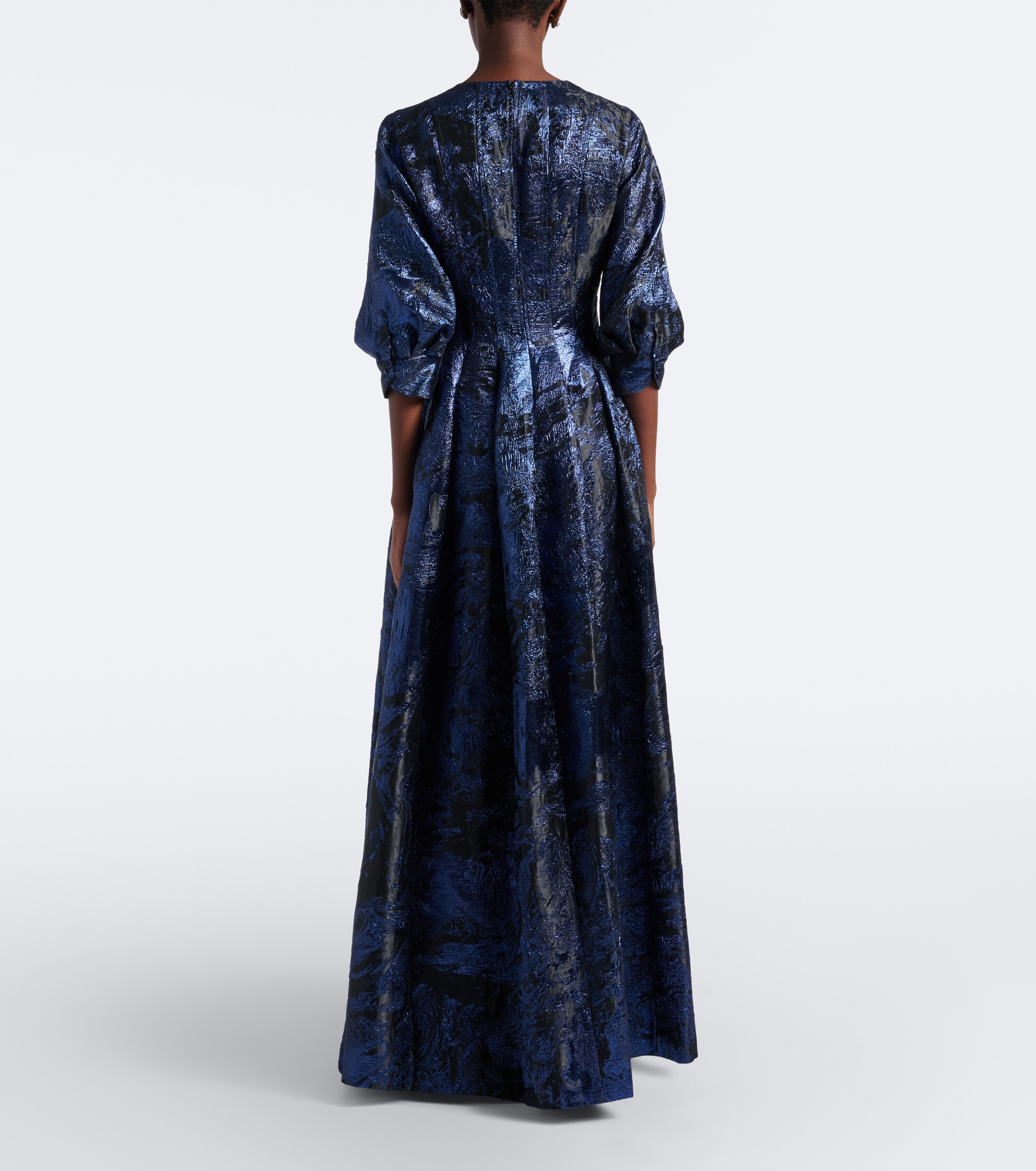 SIMKHAI Simkhai Claravelle jacquard gown