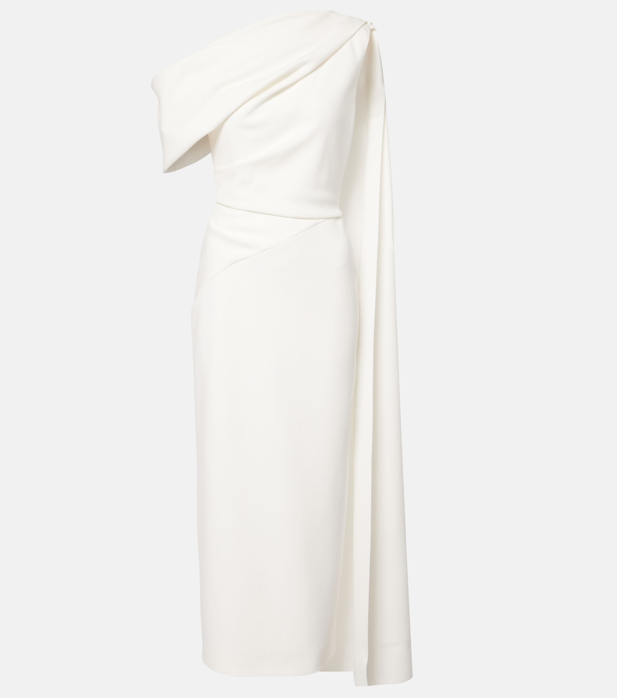 Roksanda Bridal Maite 2 caped one-shoulder gown thumbnail