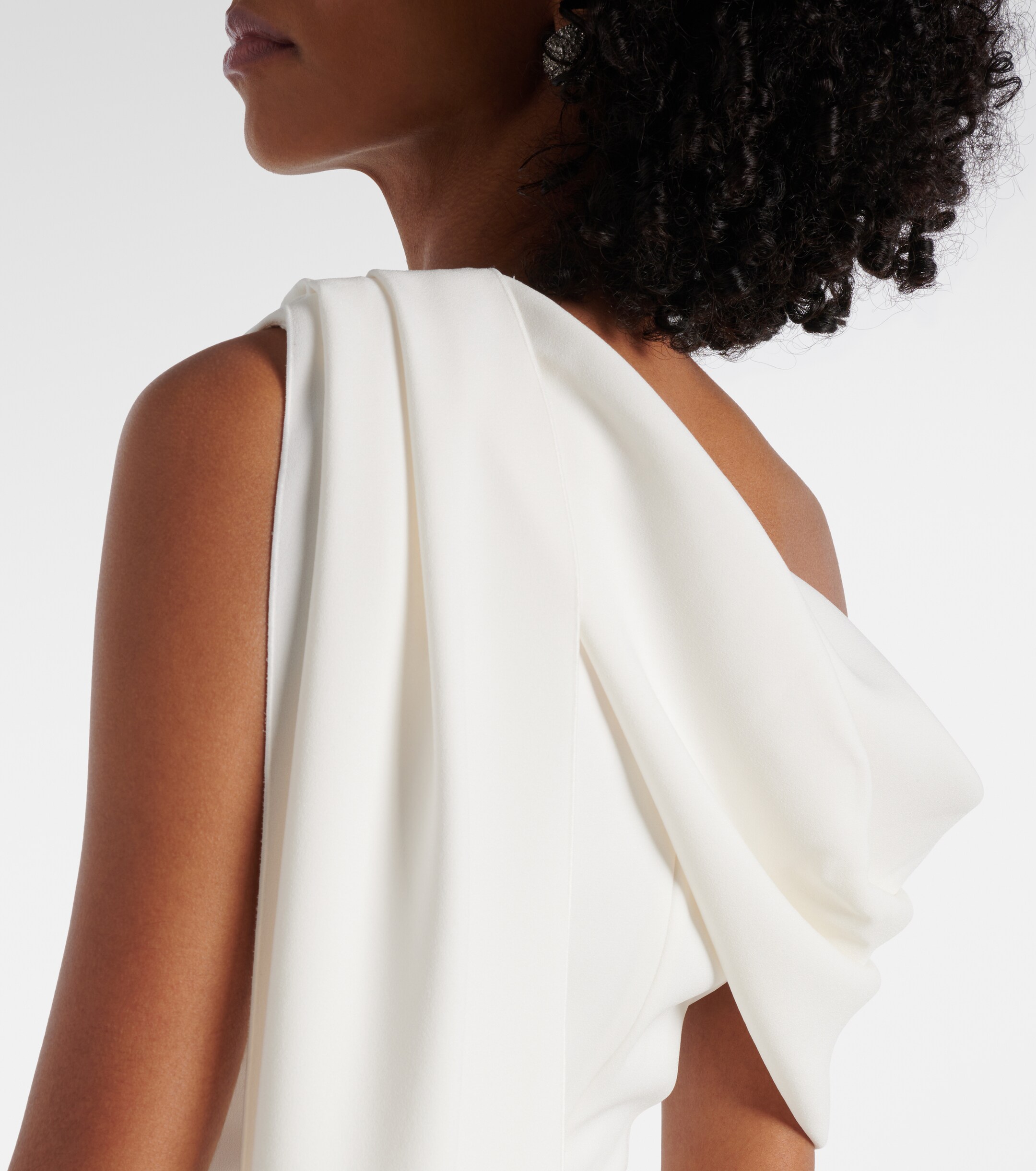 Roksanda Bridal Maite 2 caped one-shoulder gown thumbnail