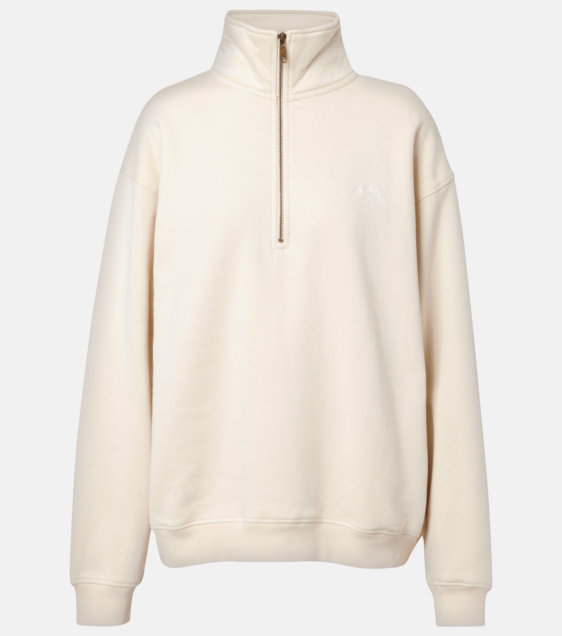 The Upside The Upside Hamilton Wren cotton half-zip sweatshirt
