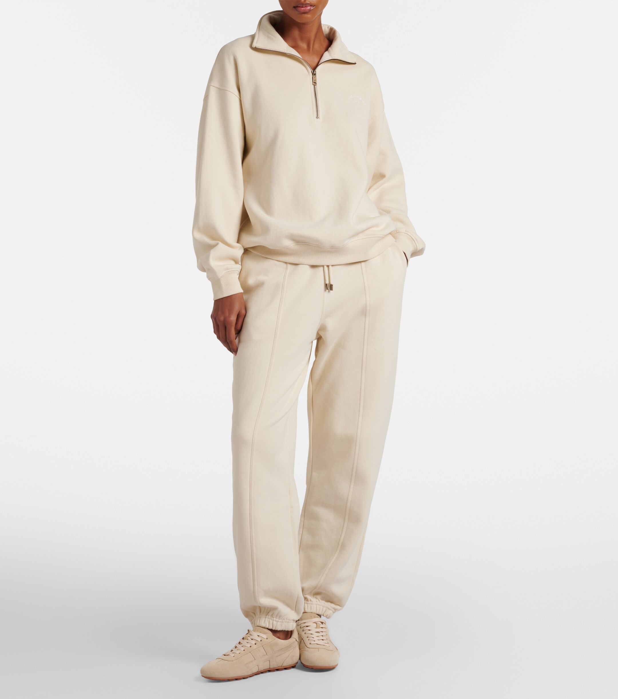 The Upside The Upside Hamilton Wren cotton half-zip sweatshirt