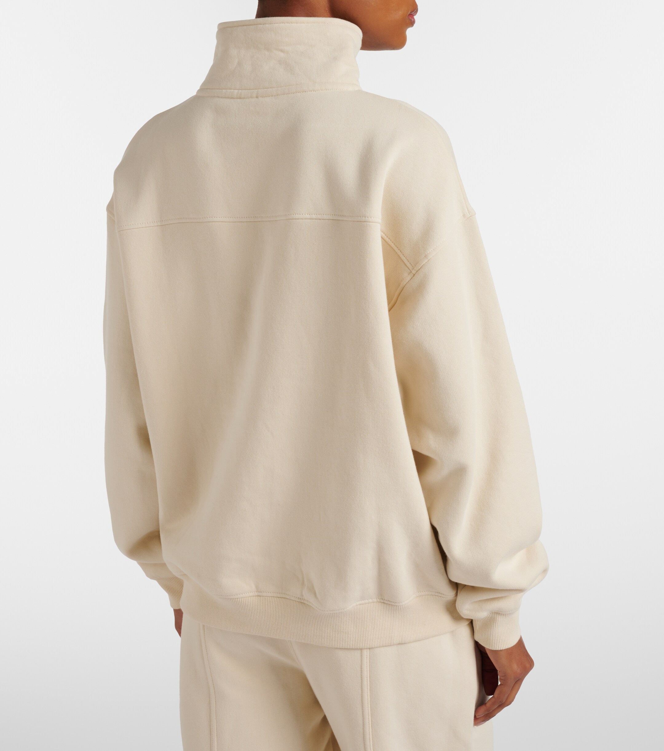 The Upside The Upside Hamilton Wren cotton half-zip sweatshirt