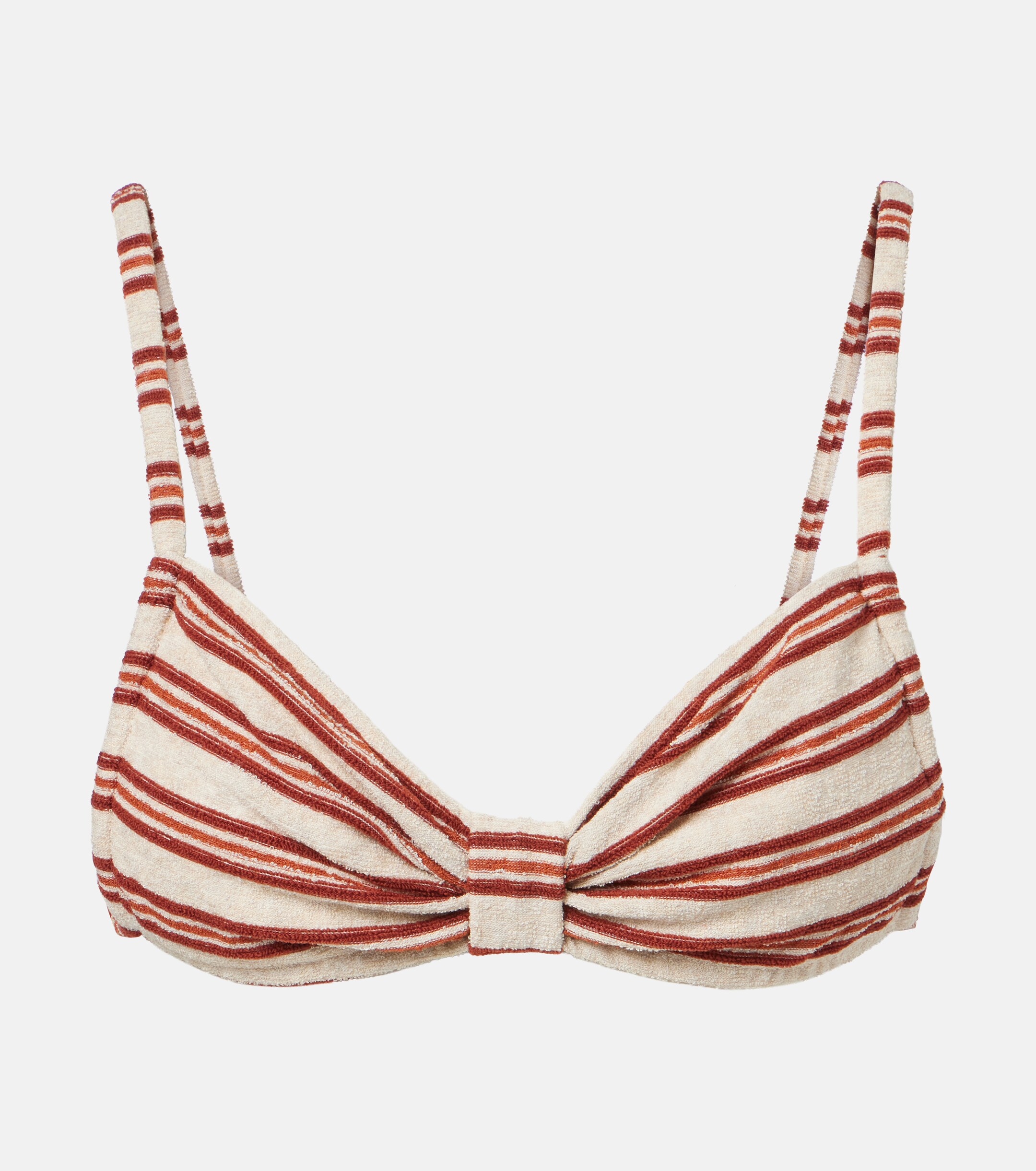 Montce Montce Devin striped bikini top