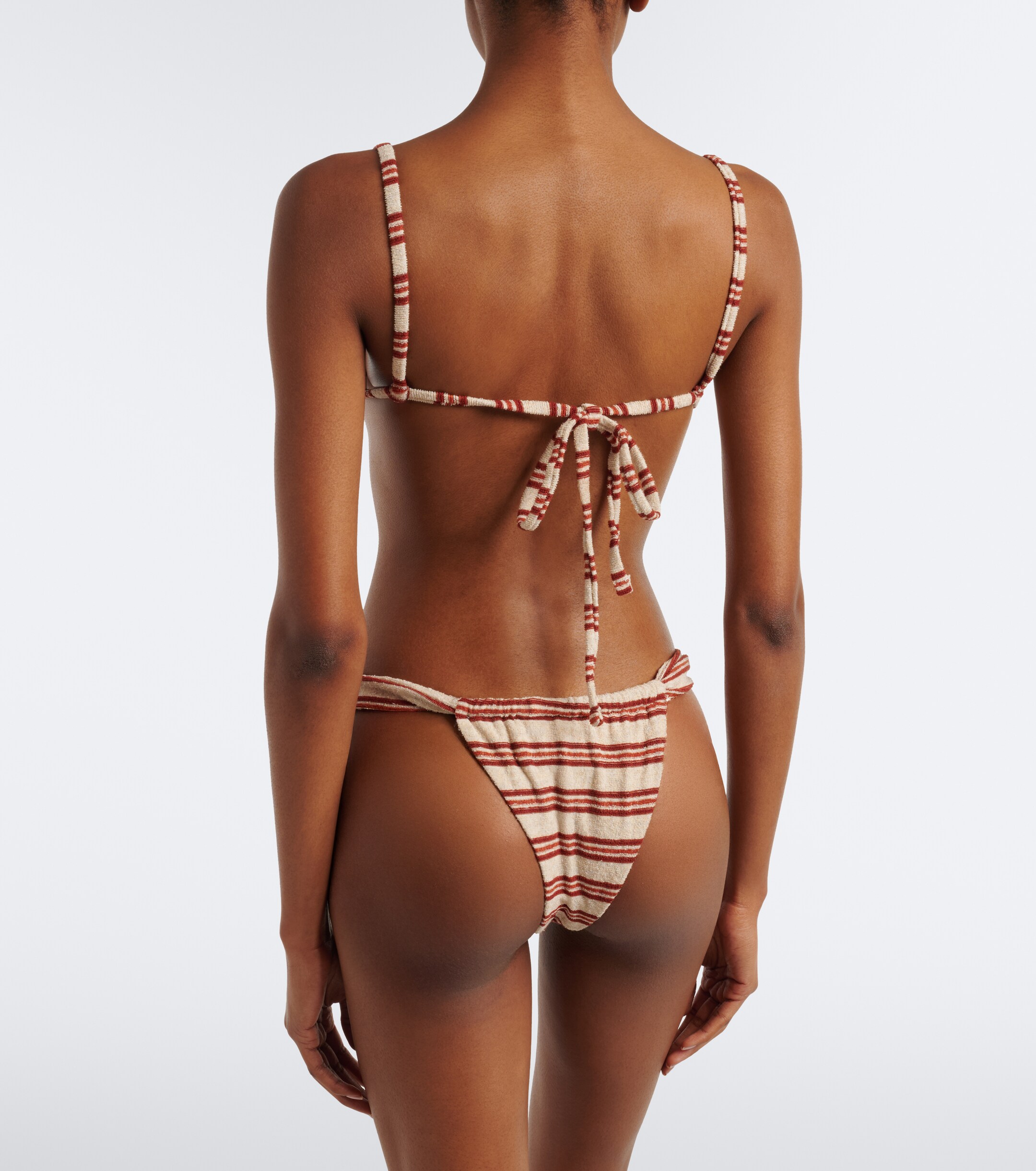 Montce Montce Devin striped bikini top