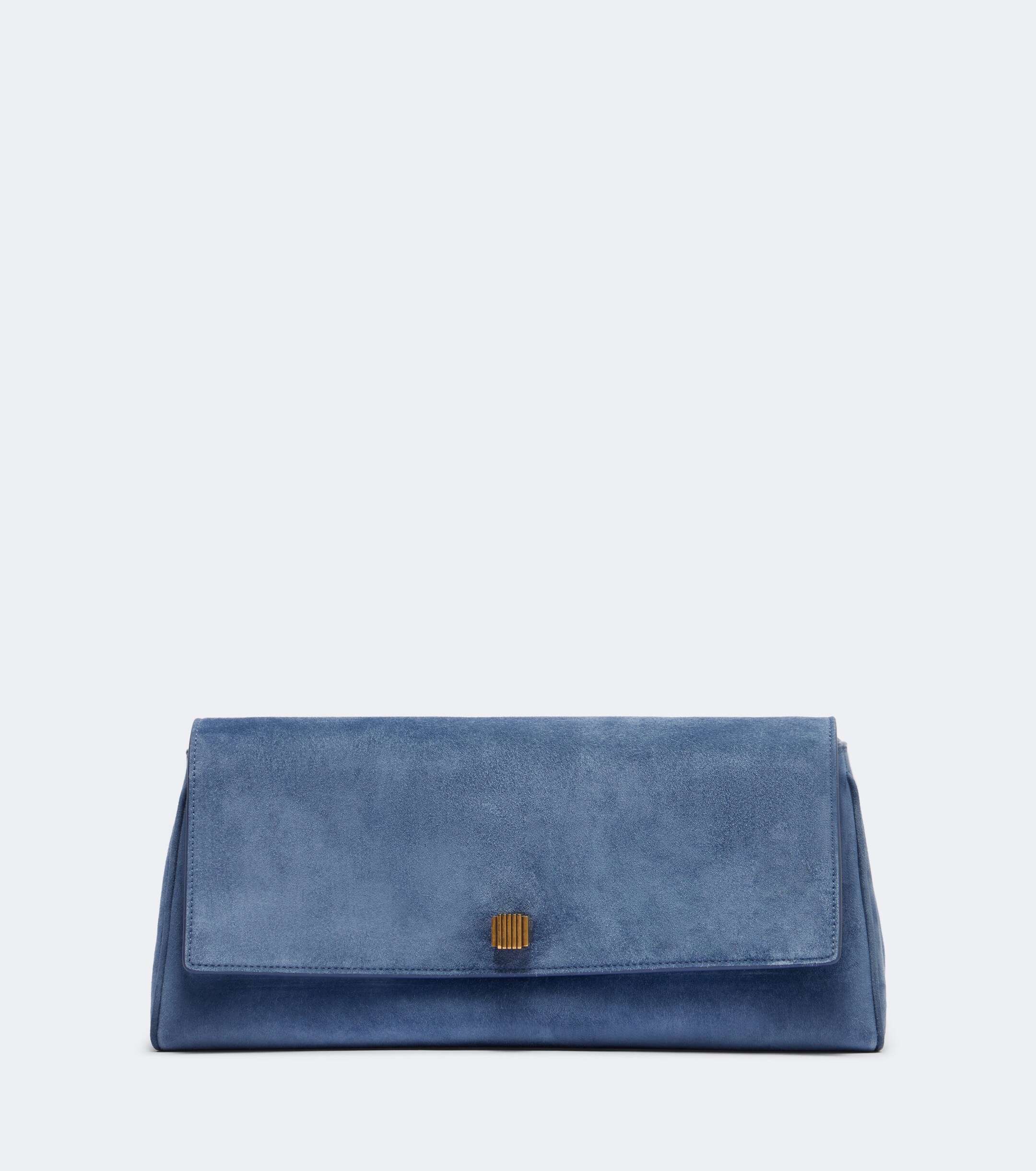 KHAITE Khaite Audrey Medium suede clutch