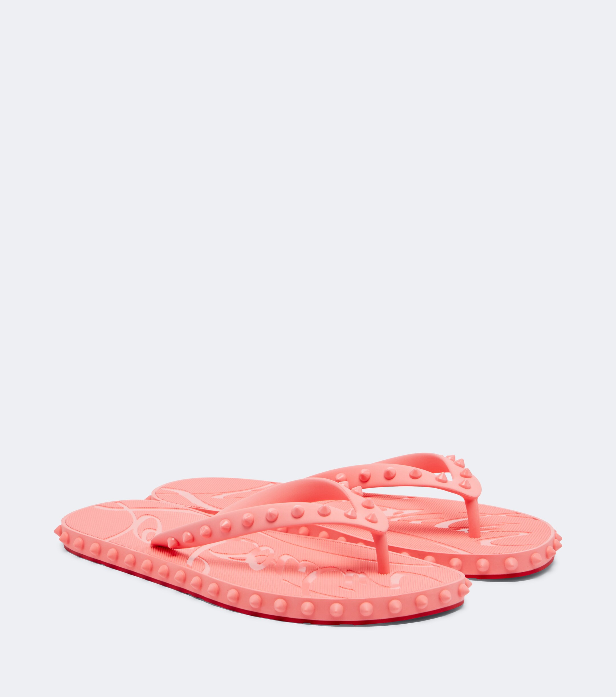 CHRISTIAN LOUBOUTIN Christian Louboutin Super Loubi Flip spiked thong sandals