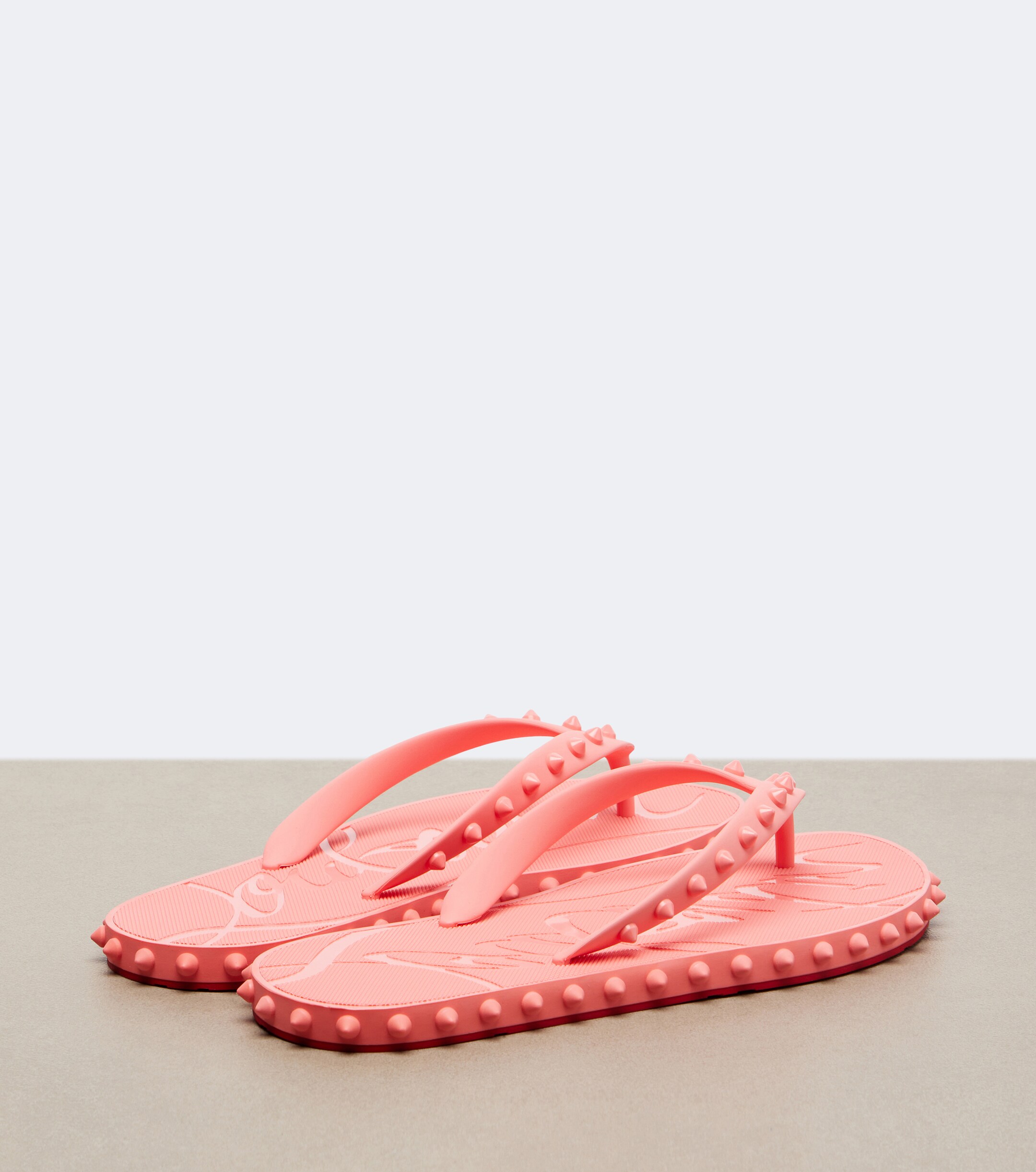 CHRISTIAN LOUBOUTIN Christian Louboutin Super Loubi Flip spiked thong sandals