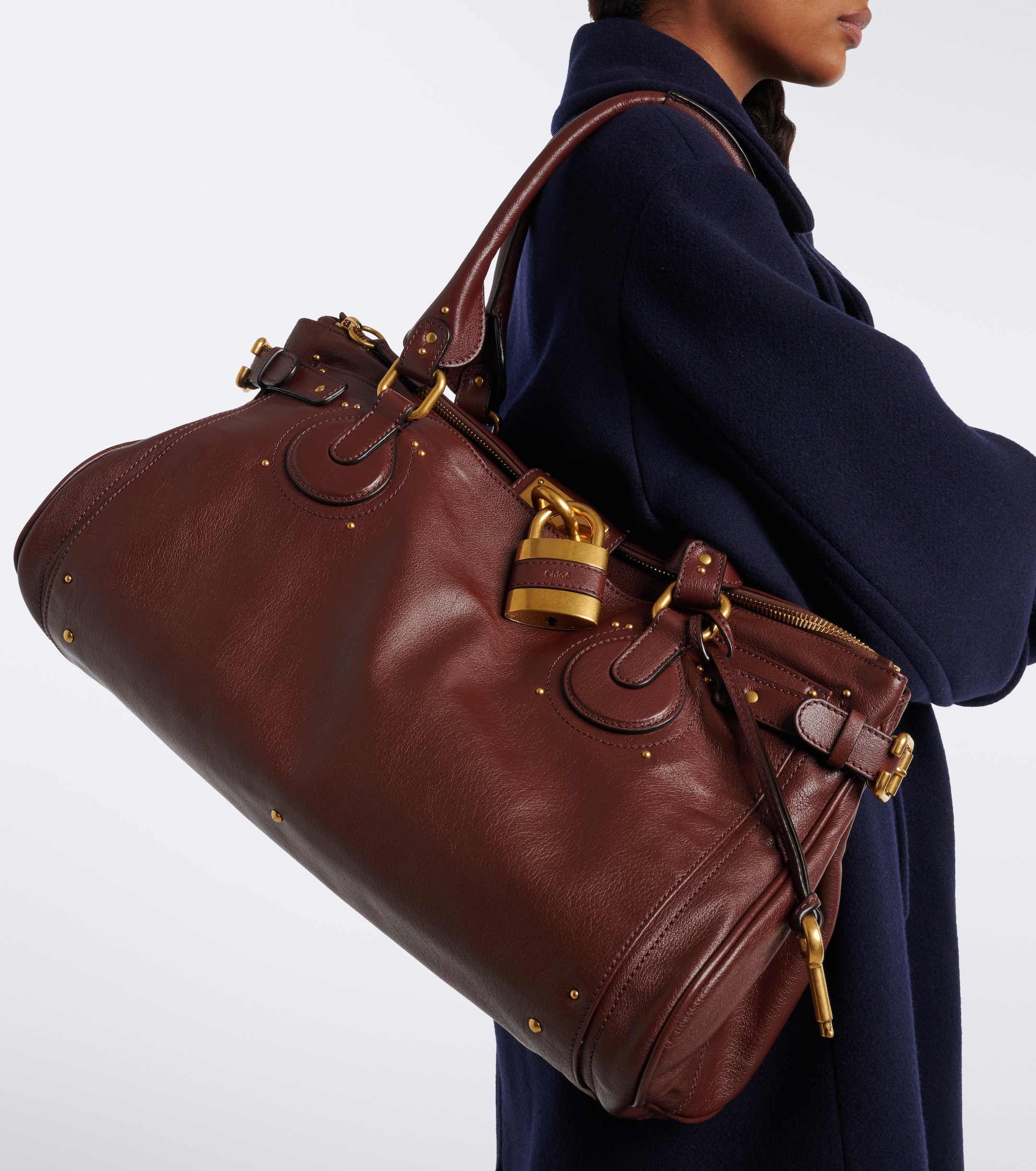 Chloé Paddington Extra Large leather shoulder bag